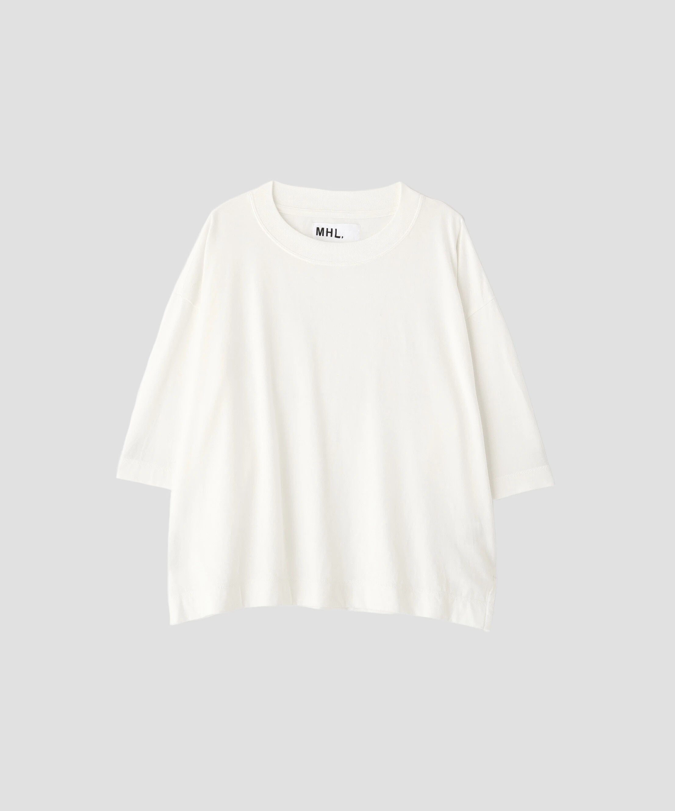 MHL.「SMOOTH COTTON JERSEY TOP」|Tシャツ・カットソー|