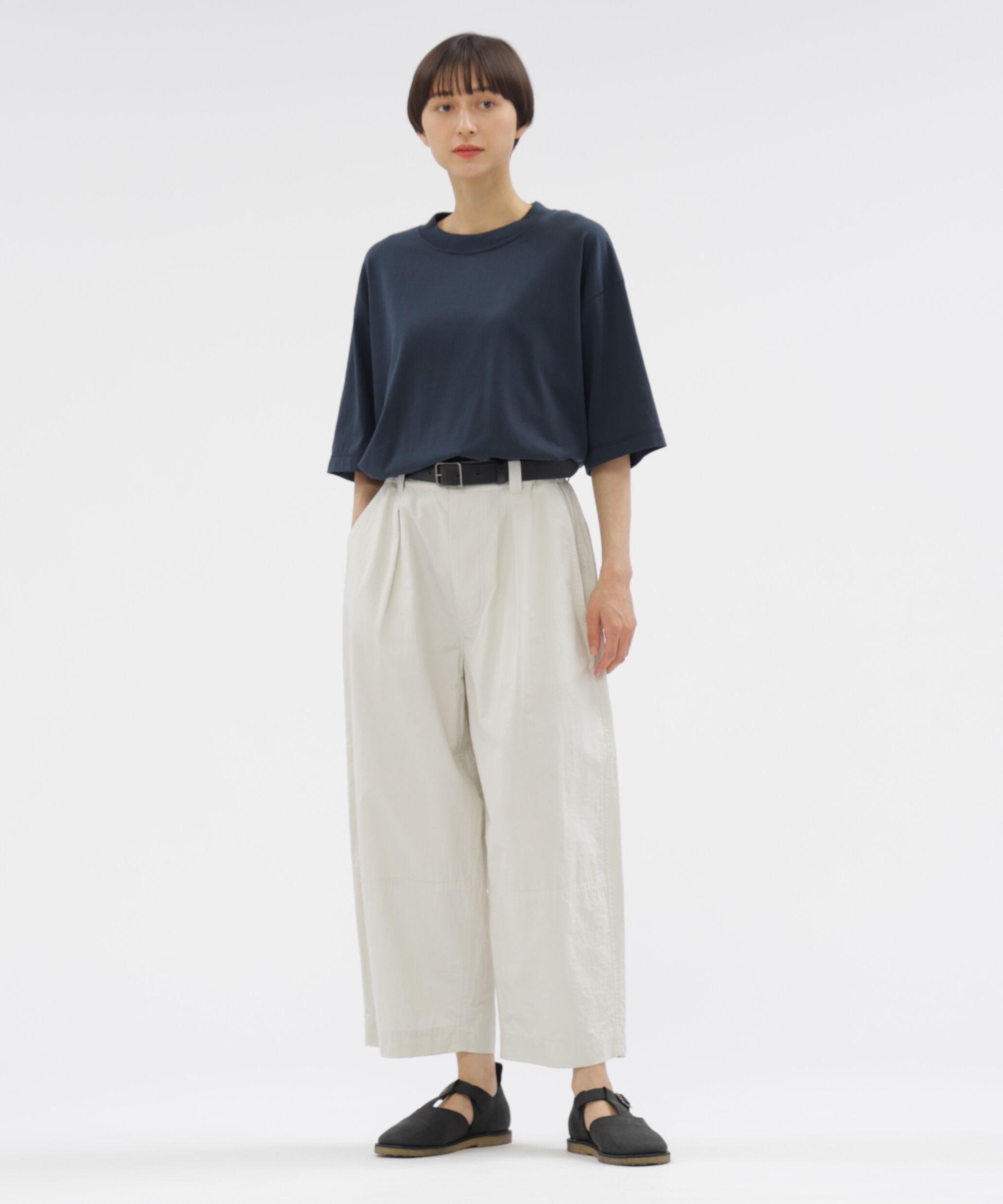 MHL.「SMOOTH COTTON JERSEY TOP」|Tシャツ・カットソー|