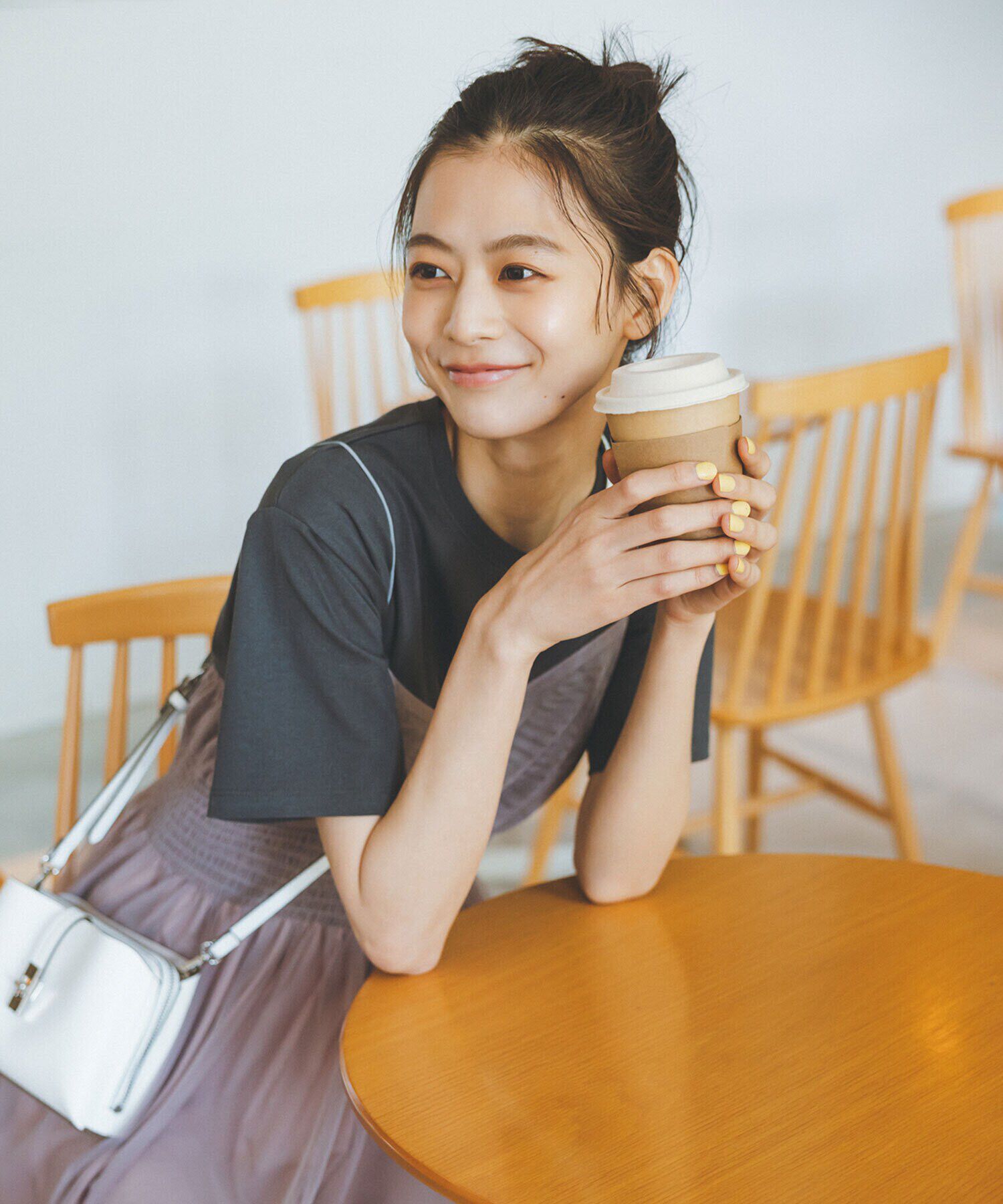  「バーティカルロゴボクシーTシャツ」|Tシャツ・カットソー|