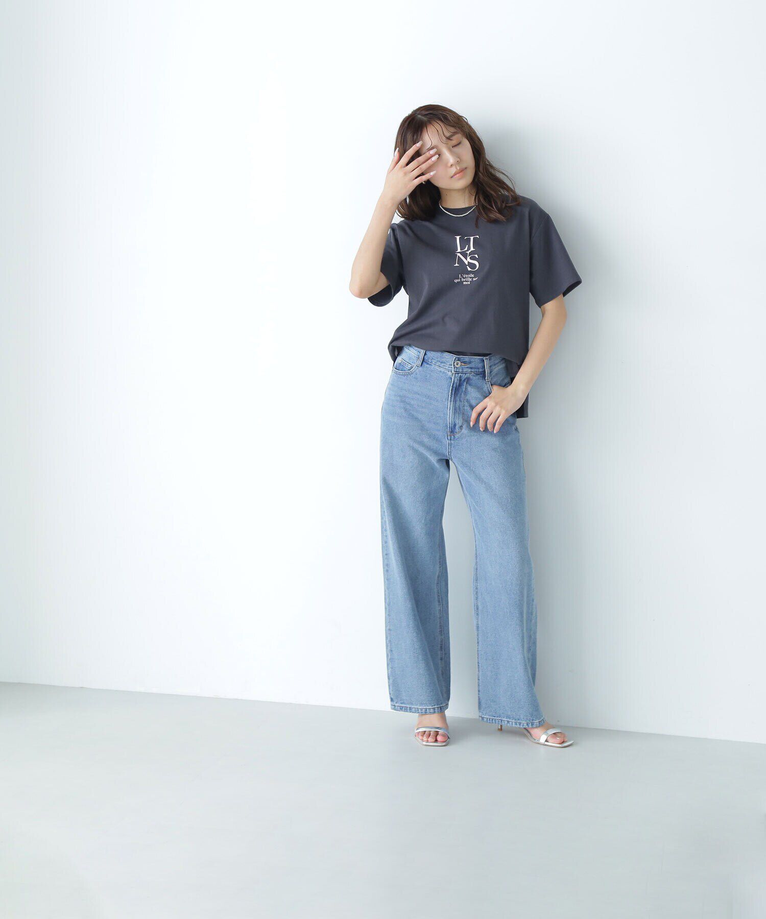  「バーティカルロゴボクシーTシャツ」|Tシャツ・カットソー|