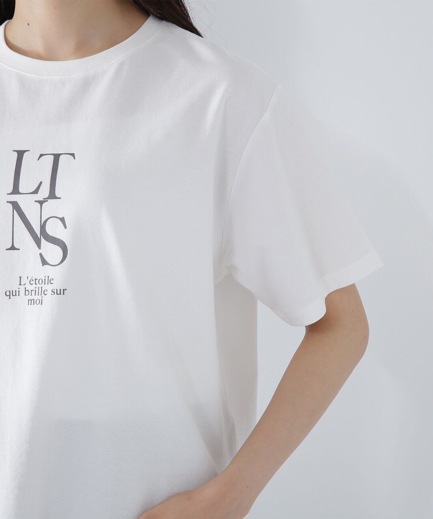  「バーティカルロゴボクシーTシャツ」|Tシャツ・カットソー|