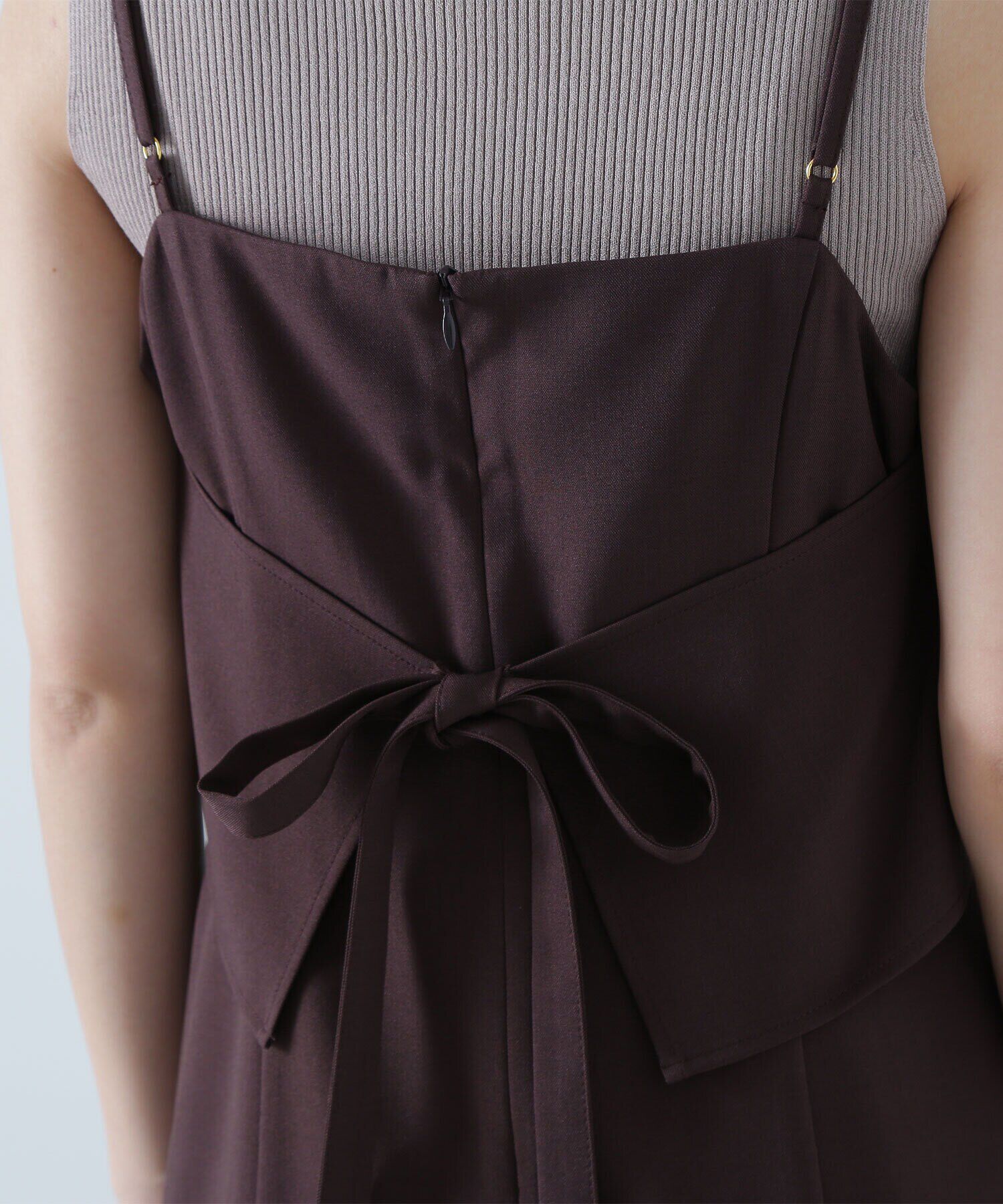  「バックリボンキャミワンピース」|ワンピース|