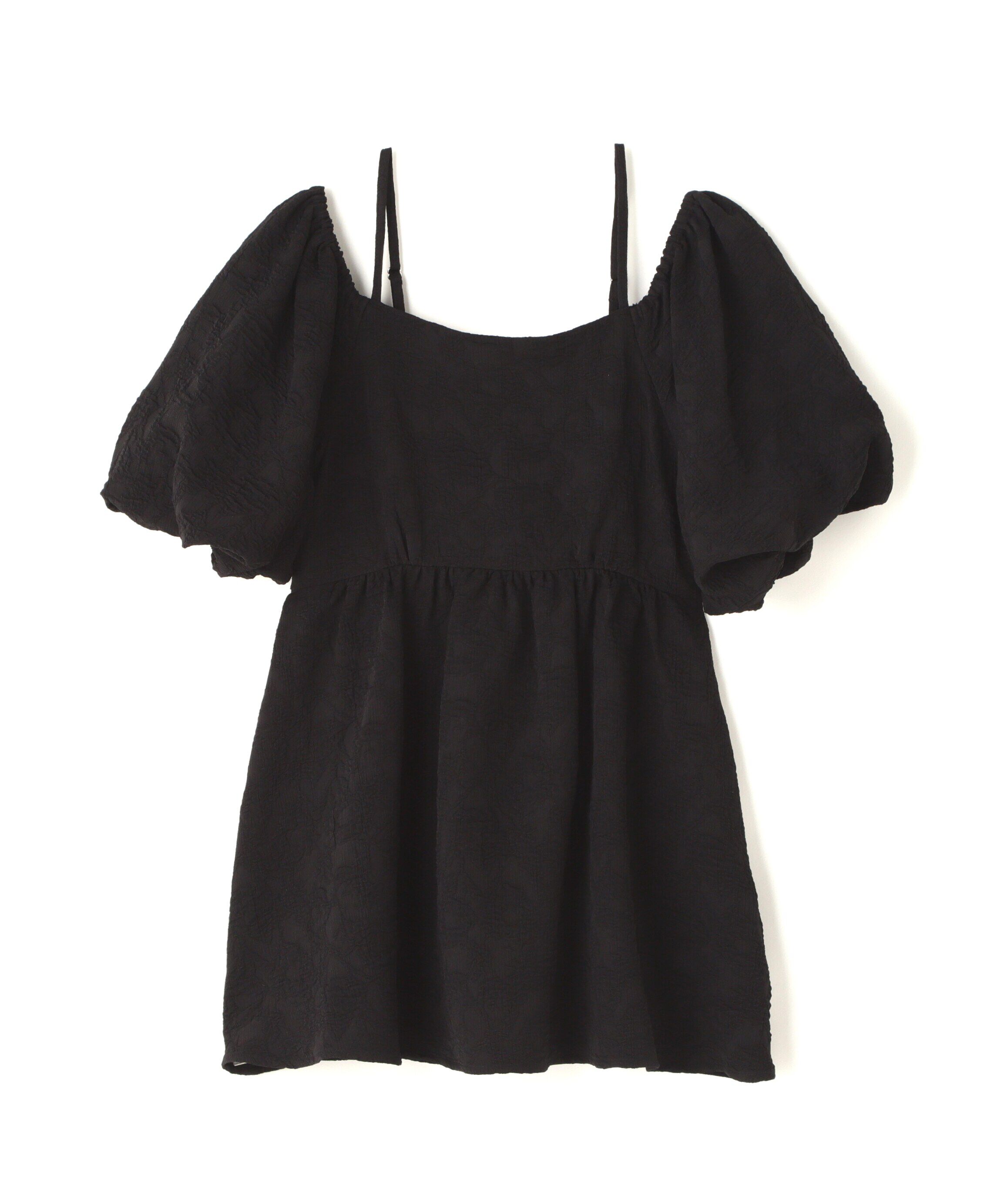  「ふくれジャガードオフショルブラウス」|シャツ・ブラウス|