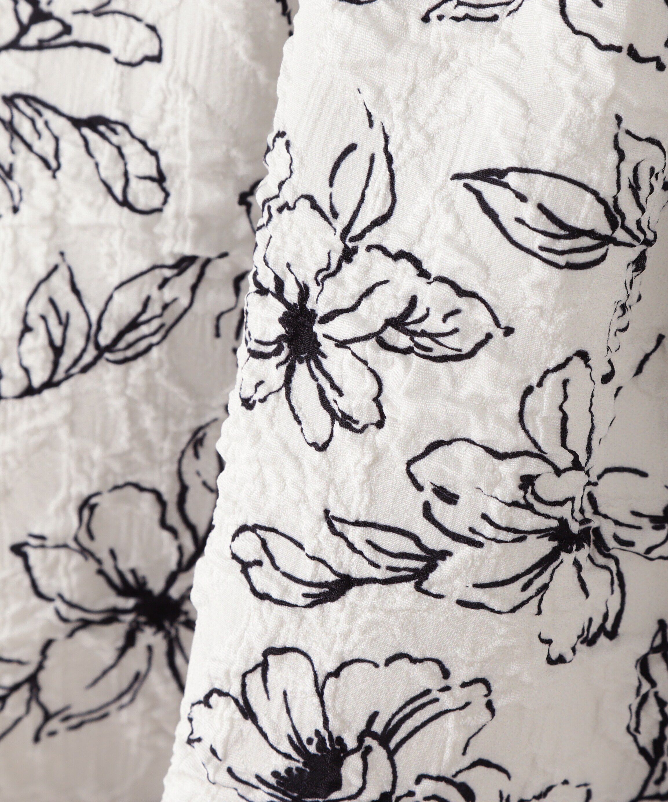  「ふくれジャガードオフショルブラウス」|シャツ・ブラウス|