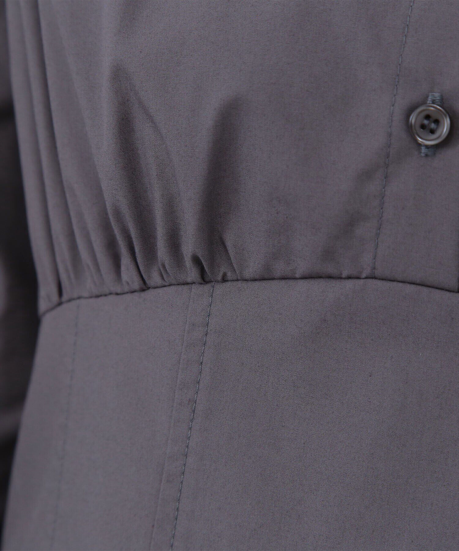  「プリーツシャツワンピース」|ワンピース|