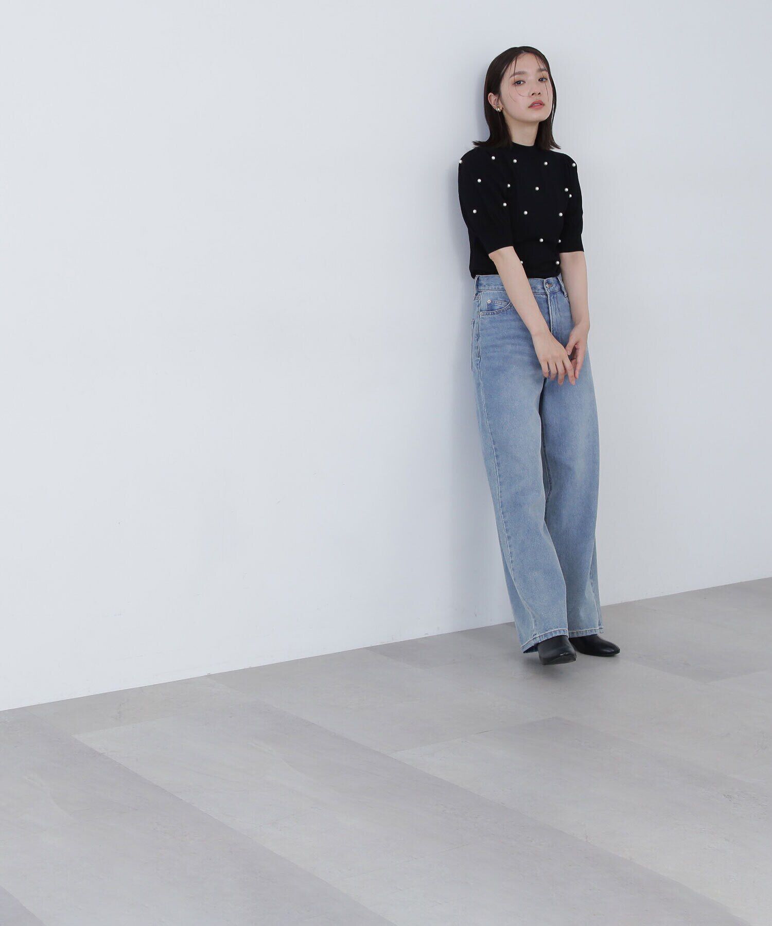  「パールドットニット」|ニット・セーター|