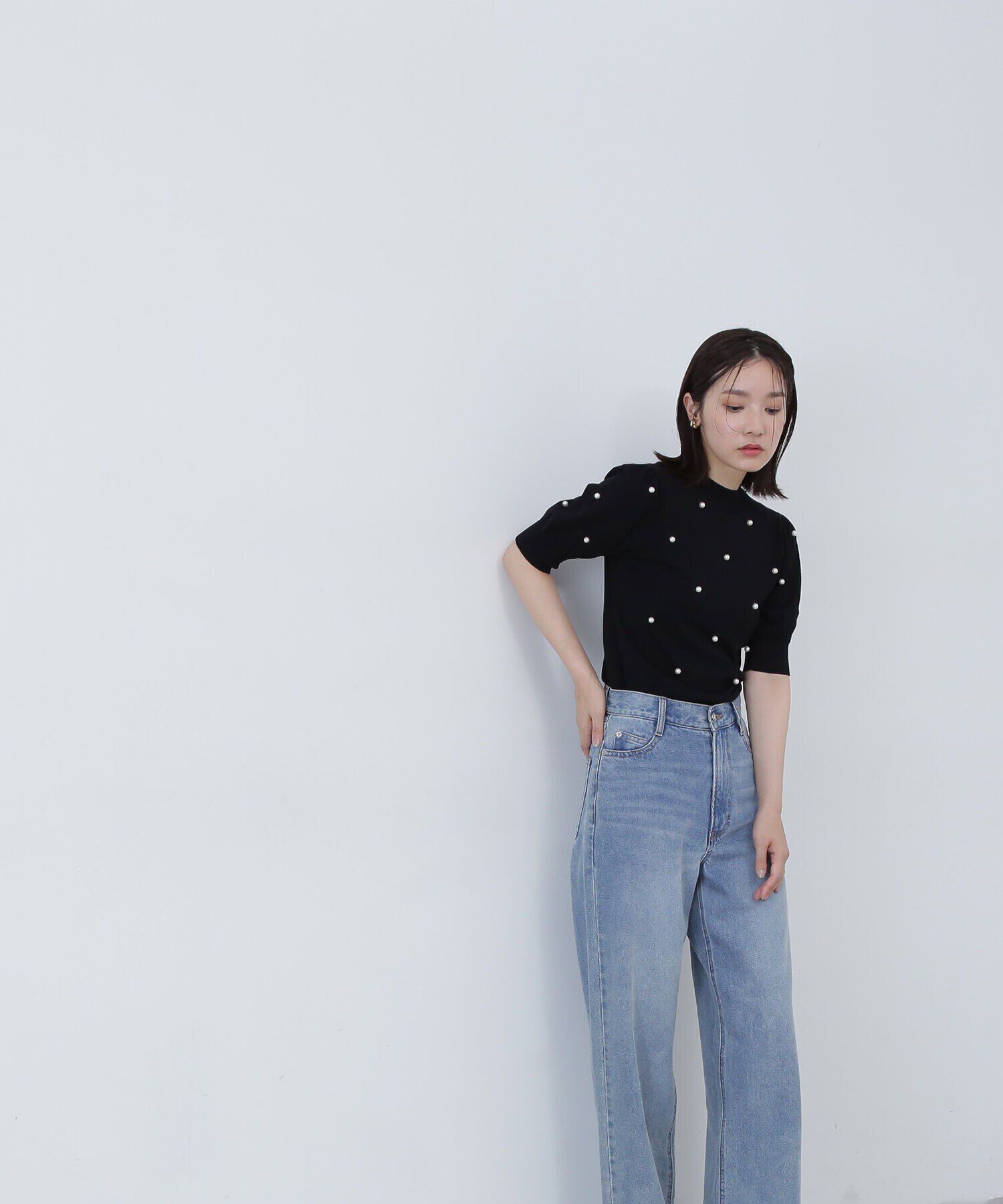  「パールドットニット」|ニット・セーター|