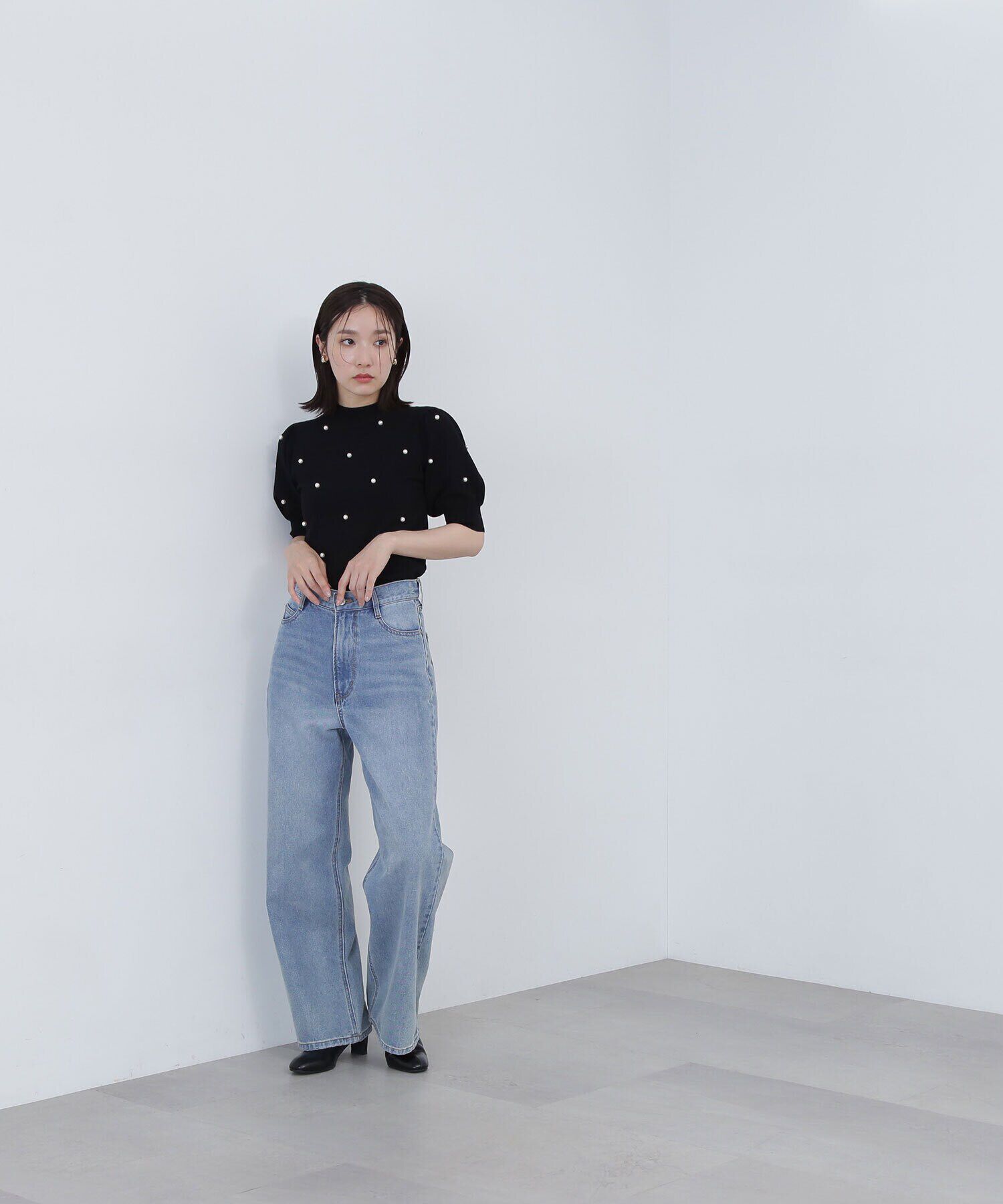  「パールドットニット」|ニット・セーター|