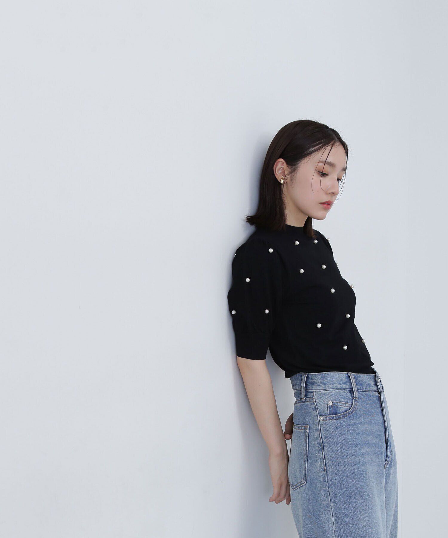  「パールドットニット」|ニット・セーター|