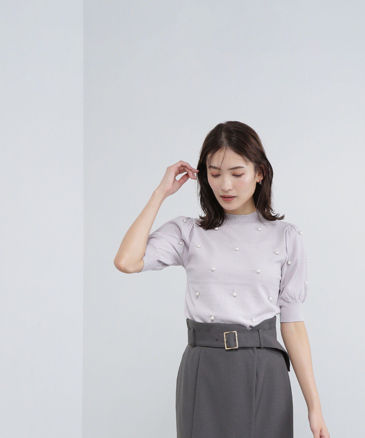  「パールドットニット」|ニット・セーター|