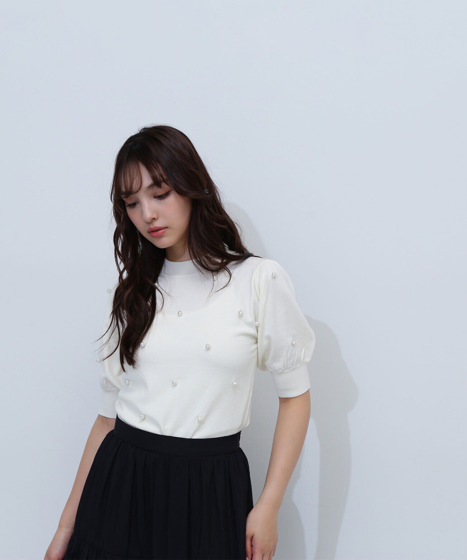  「パールドットニット」|ニット・セーター|