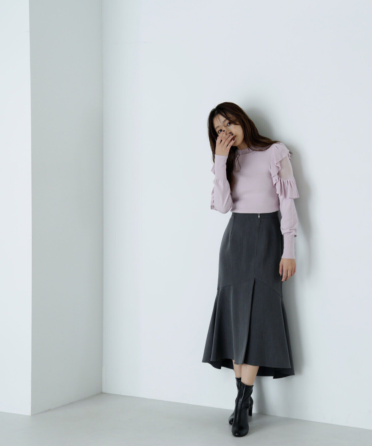  「アゼフリルショルダーニット　24AW」|ニット・セーター|