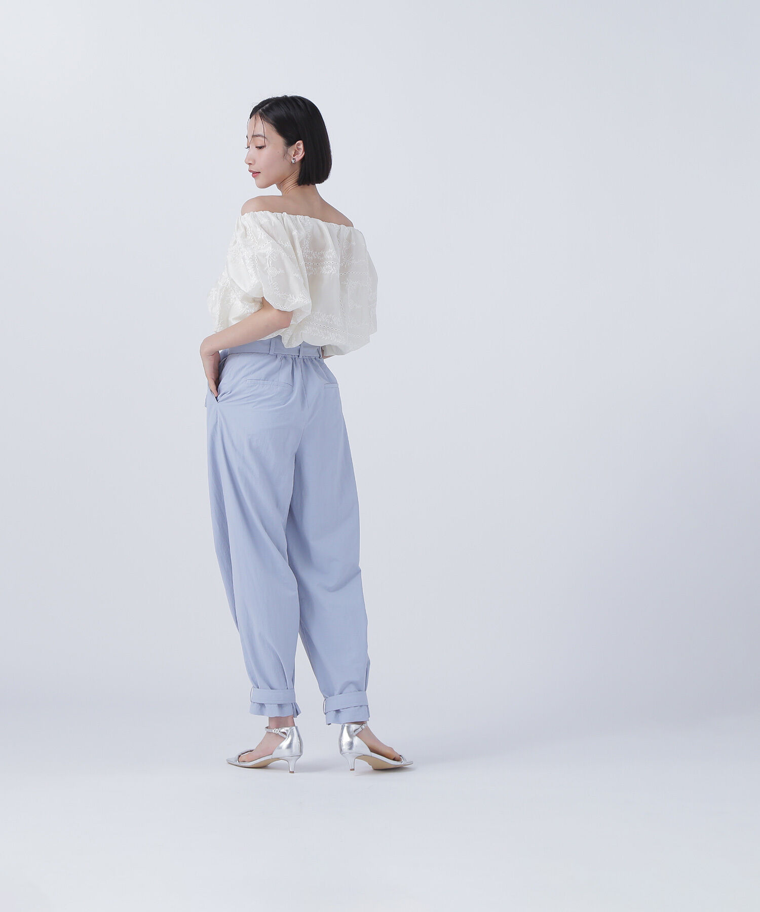  「ナイロンワッシャージョガーパンツ」|その他|