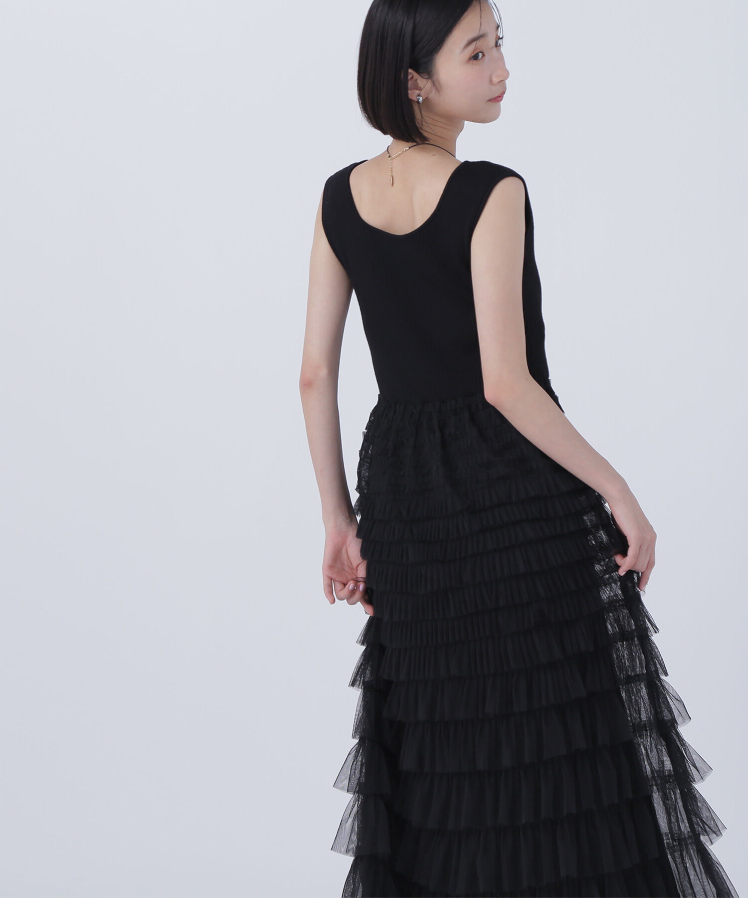  「ティアードドッキングワンピース」|ワンピース|