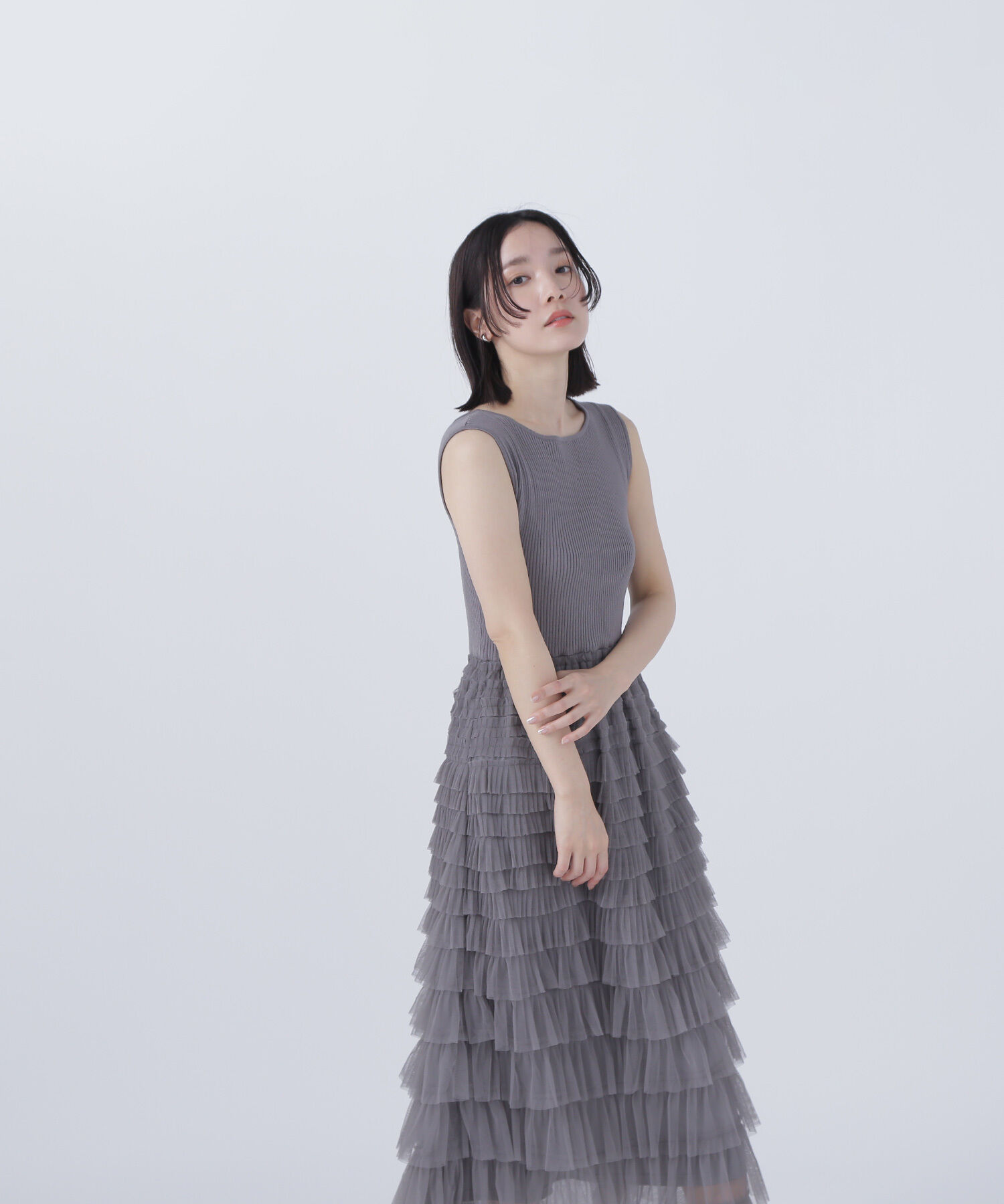  「ティアードドッキングワンピース」|ワンピース|