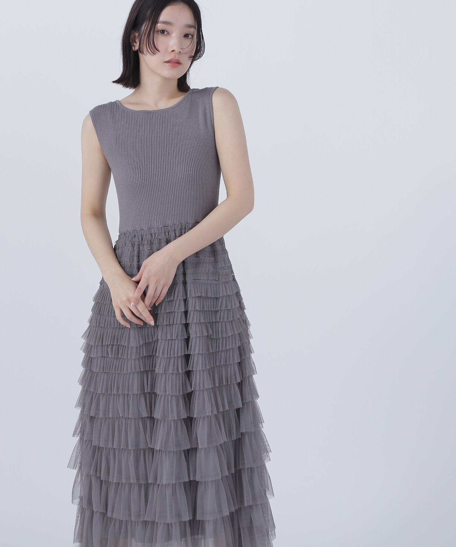  「ティアードドッキングワンピース」|ワンピース|