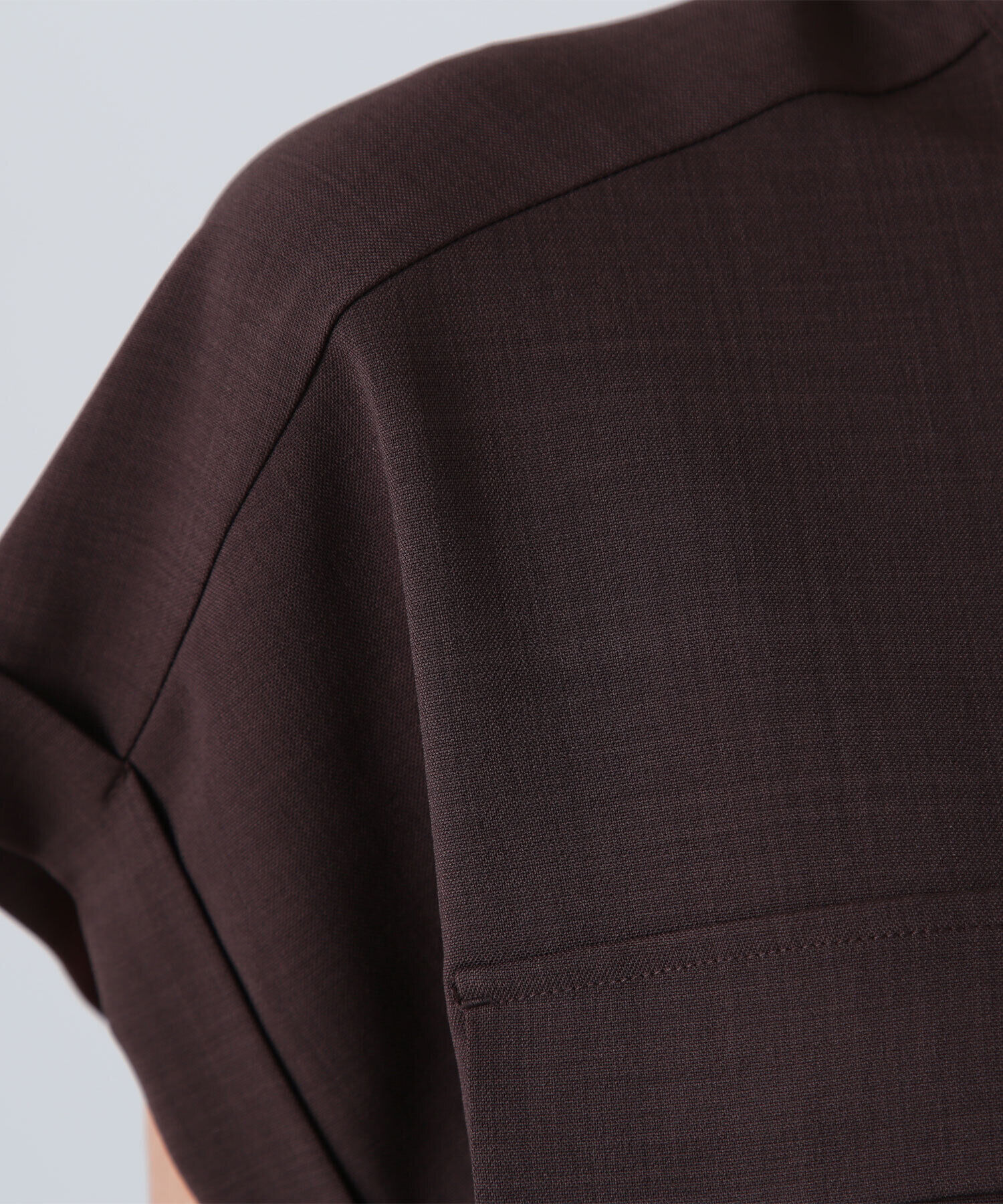  「ドライタッチダブルポケットブラウス」|シャツ・ブラウス|