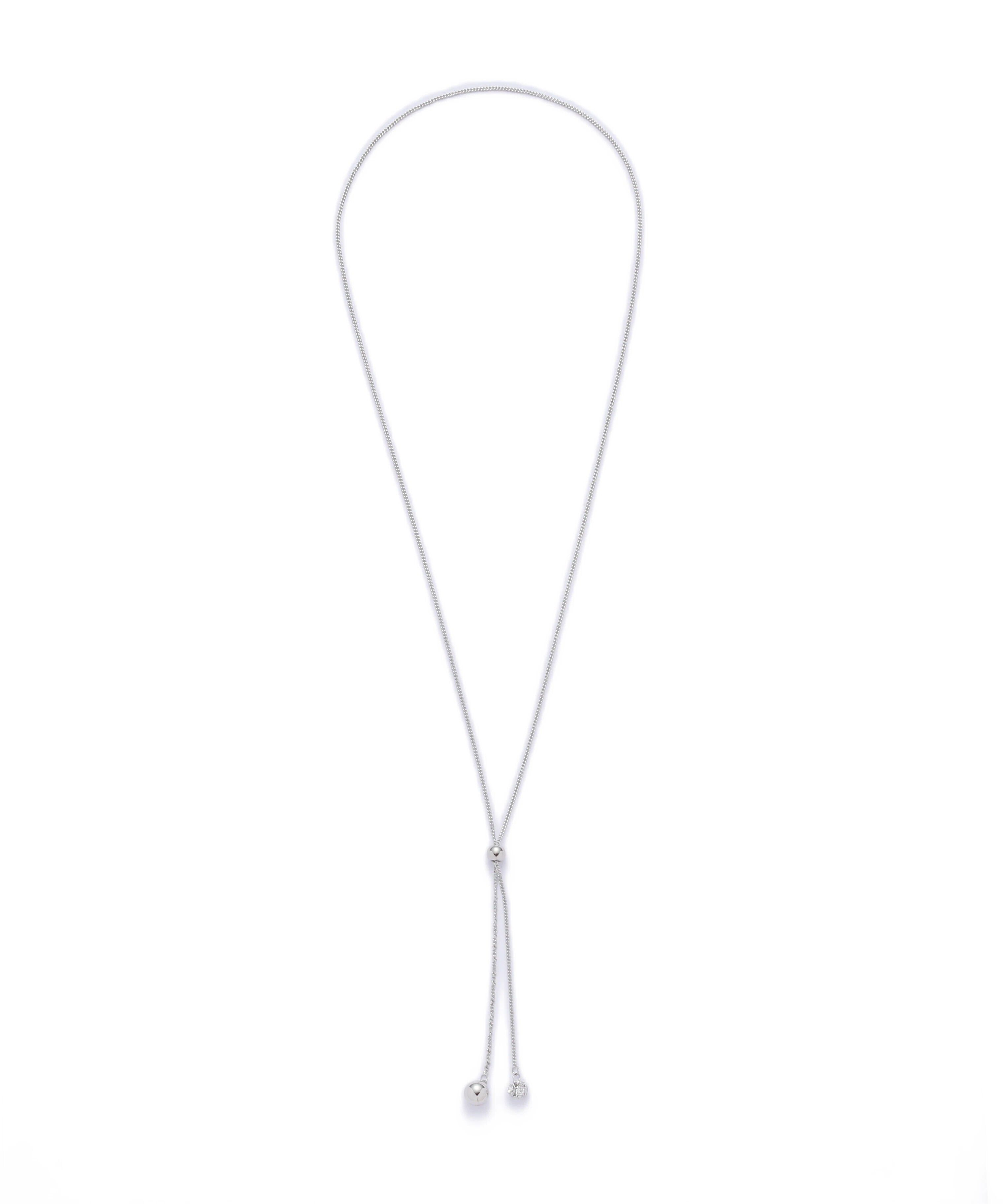  「チェリーラリエット」|ネックレス|シルバー