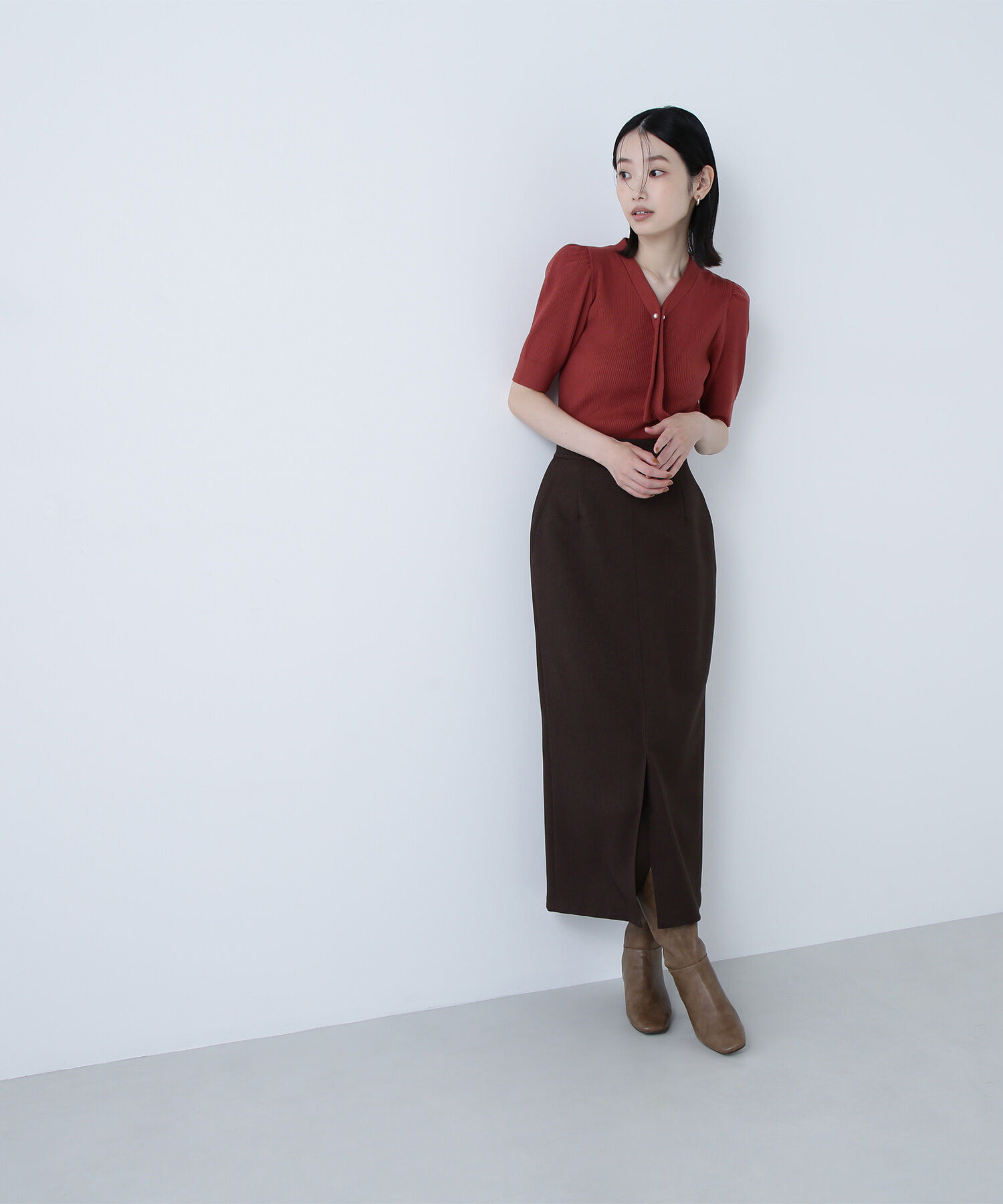  「ウーリッシュカルゼシリーズ ナロースカート」|スカート|