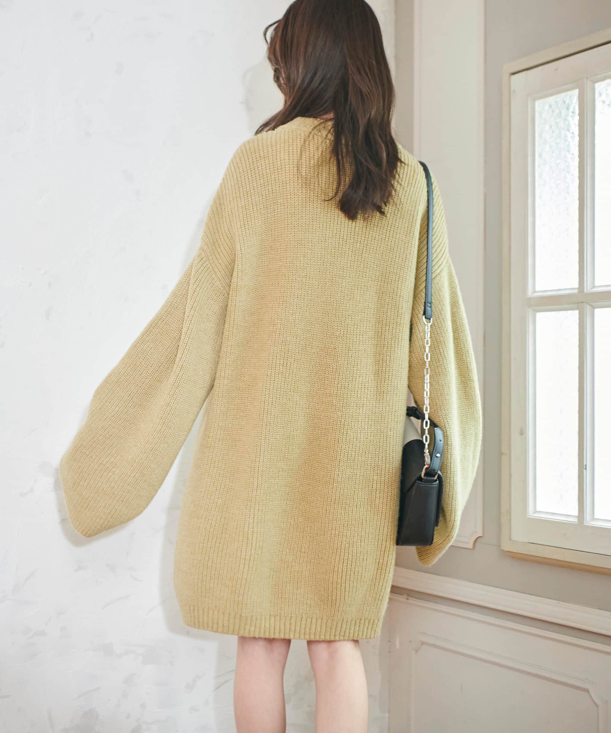  「畦ルーズミニニットワンピース」|ワンピース|