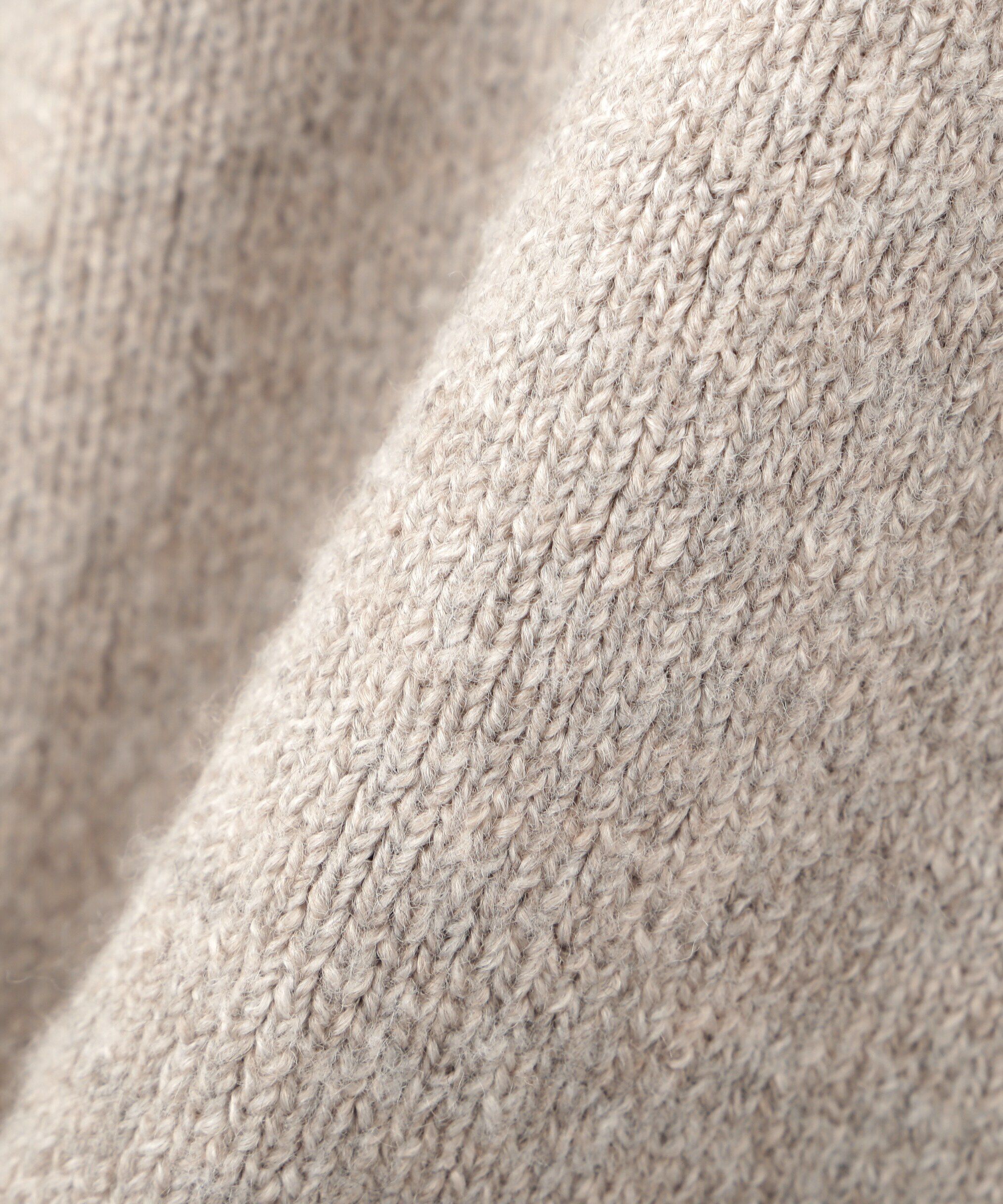  「指穴リブニットワンピース」|ワンピース|