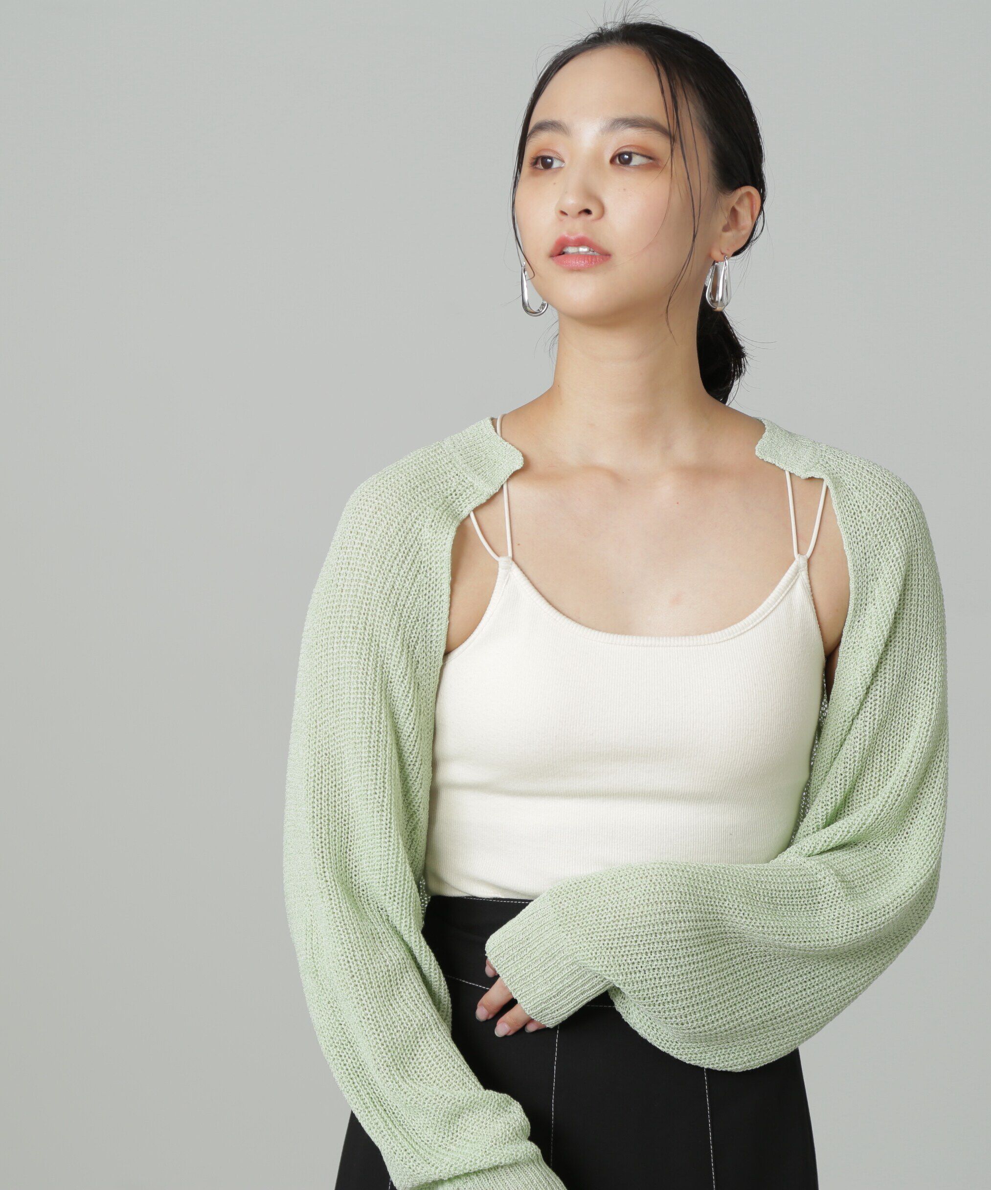  「カップ付きキャミソール」|Tシャツ・カットソー|