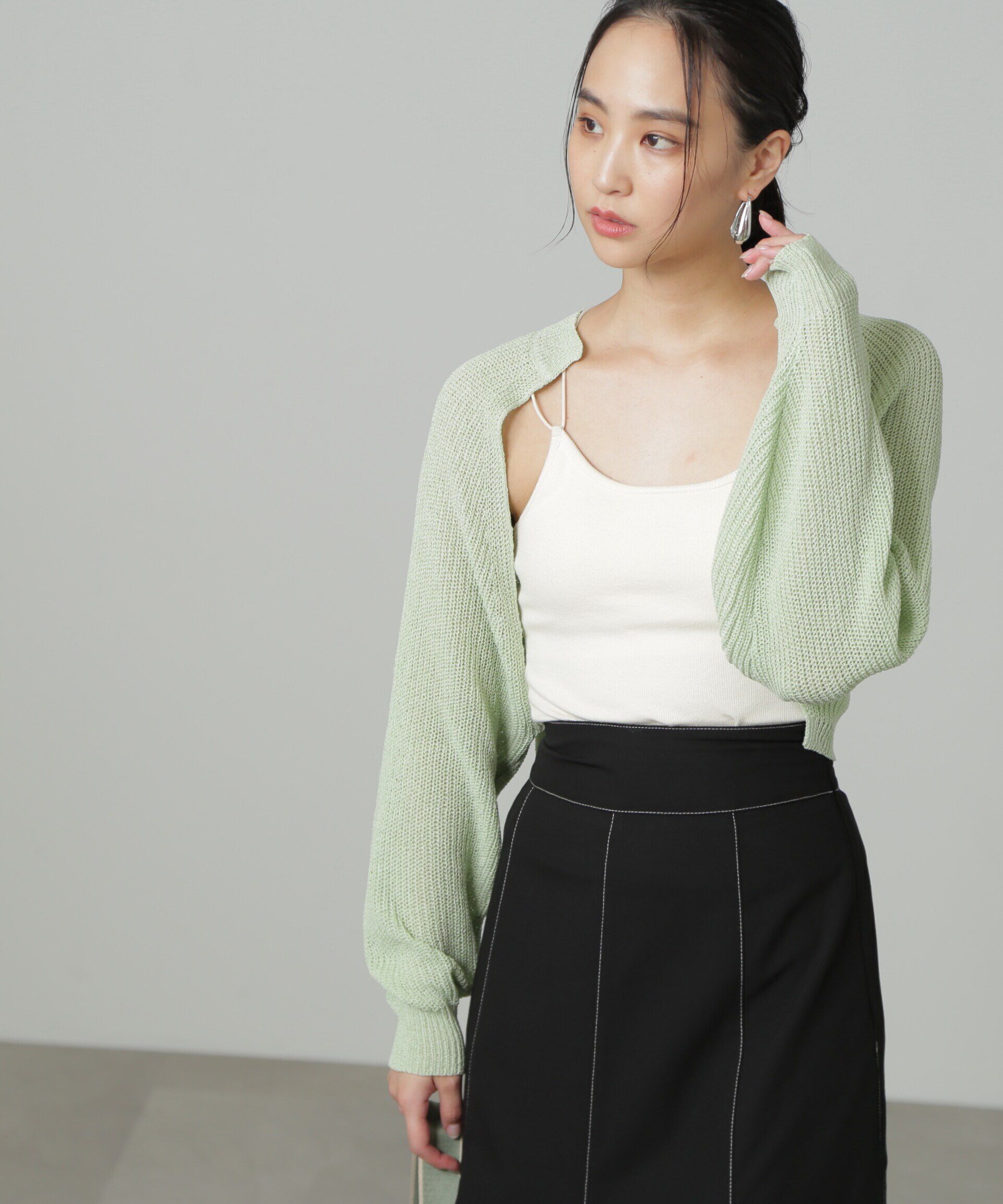  「カップ付きキャミソール」|Tシャツ・カットソー|