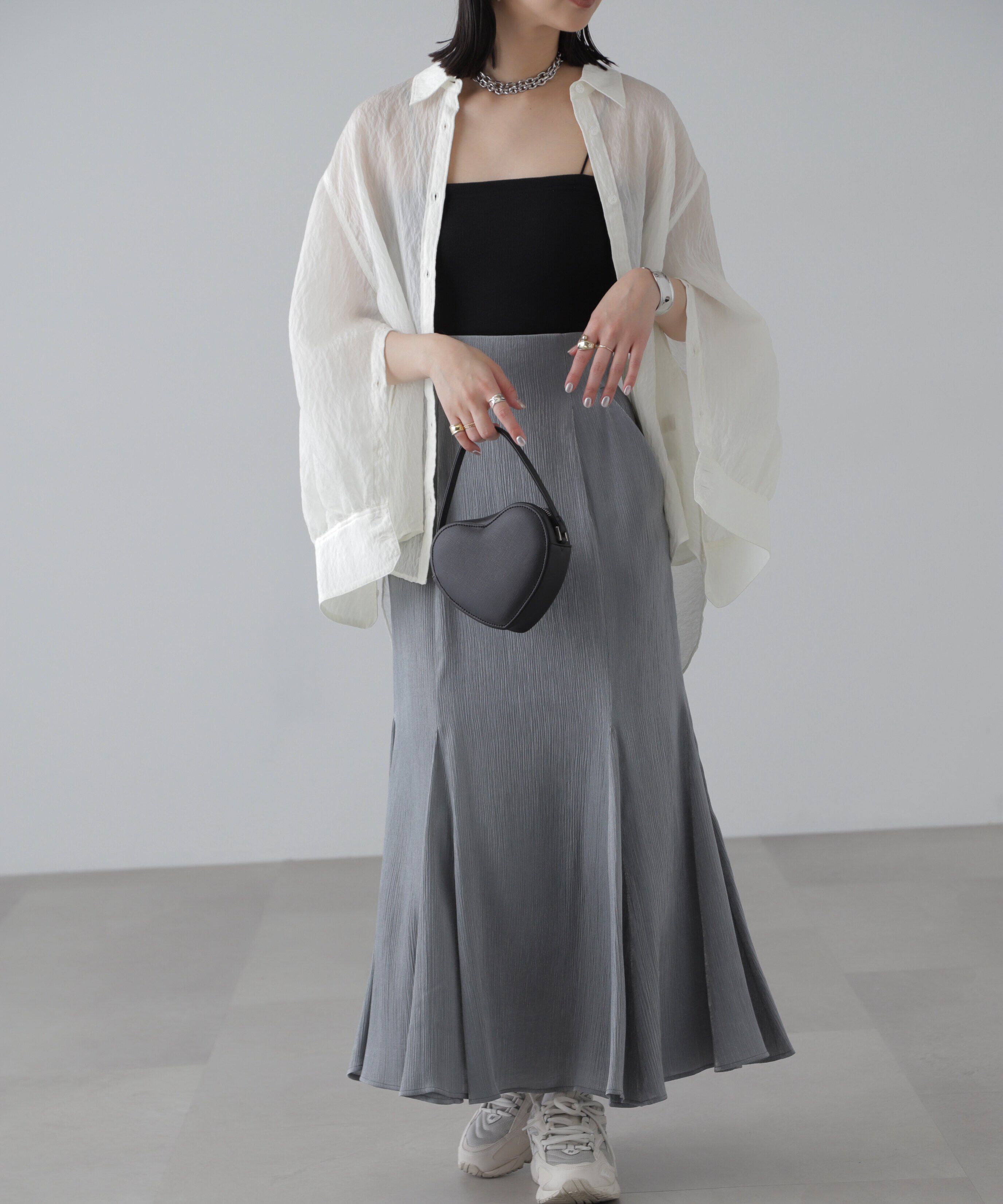  「袖スリットルーズシャツ」|シャツ・ブラウス|