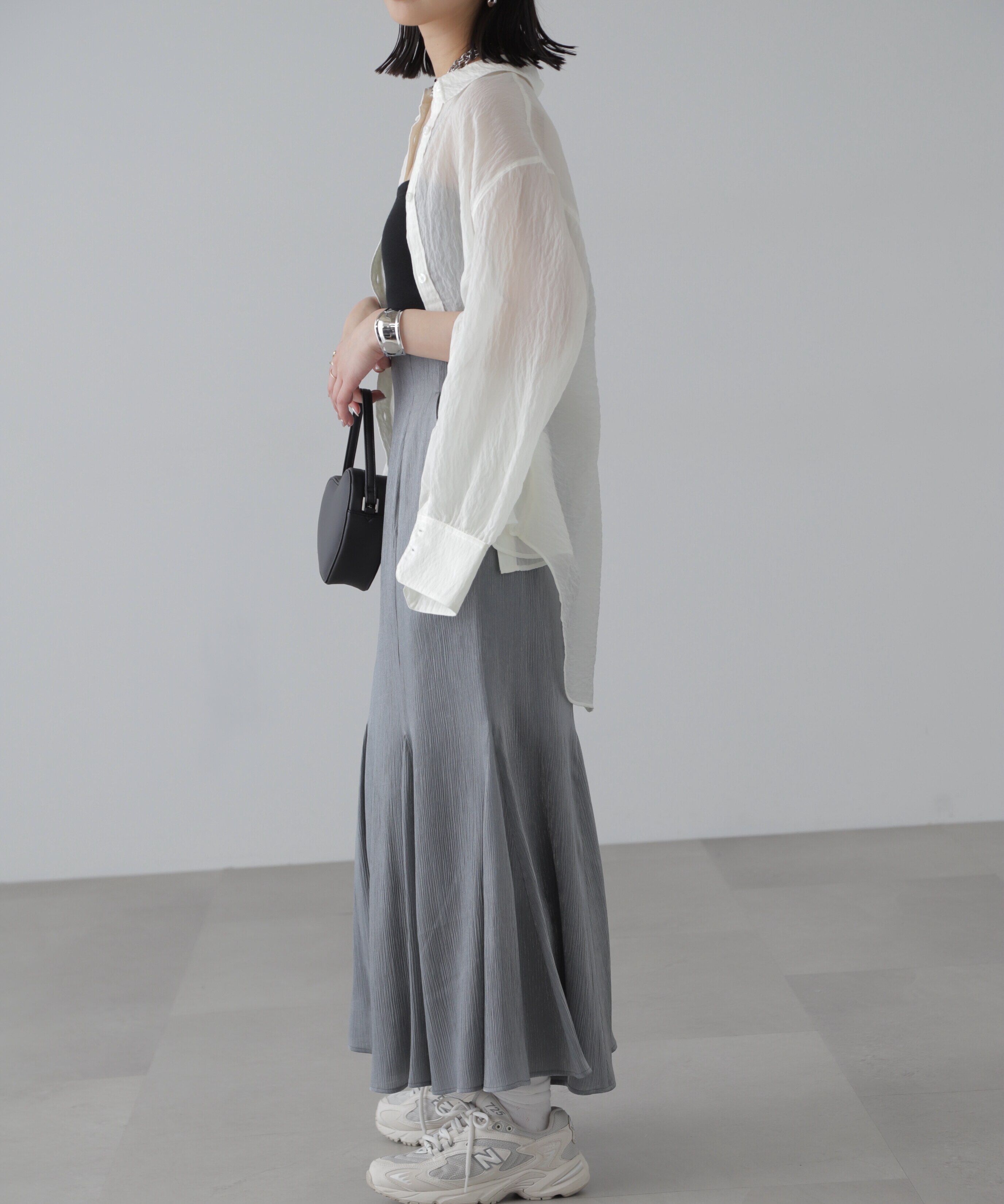  「袖スリットルーズシャツ」|シャツ・ブラウス|