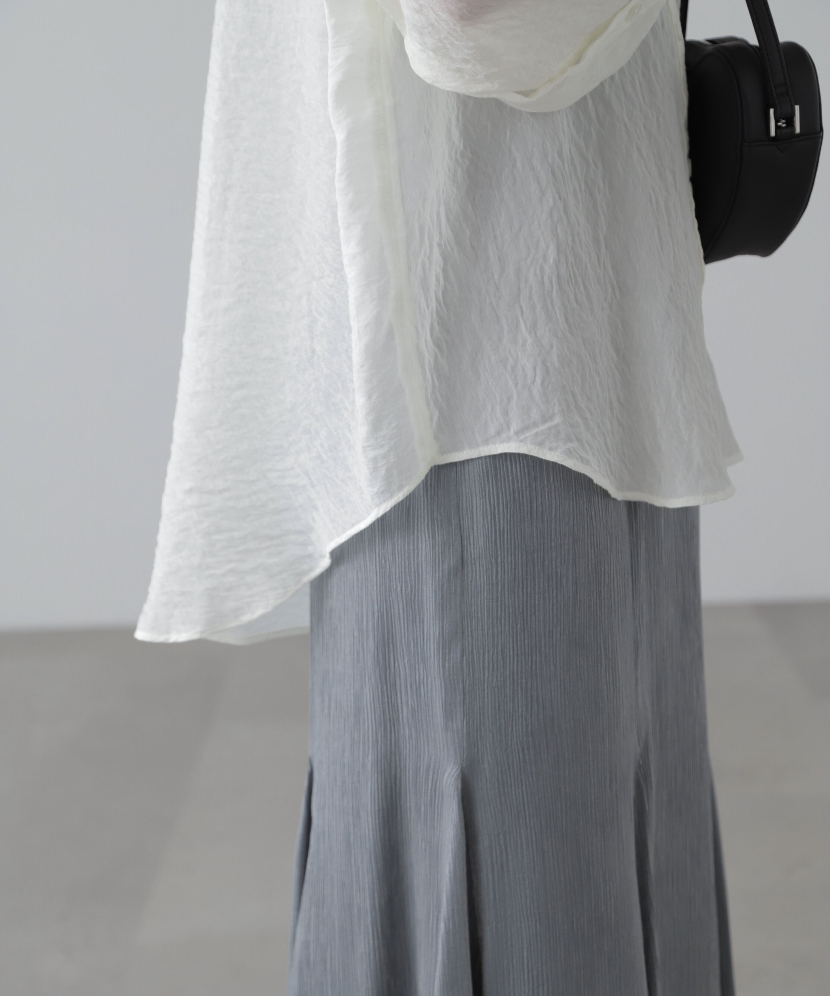  「袖スリットルーズシャツ」|シャツ・ブラウス|