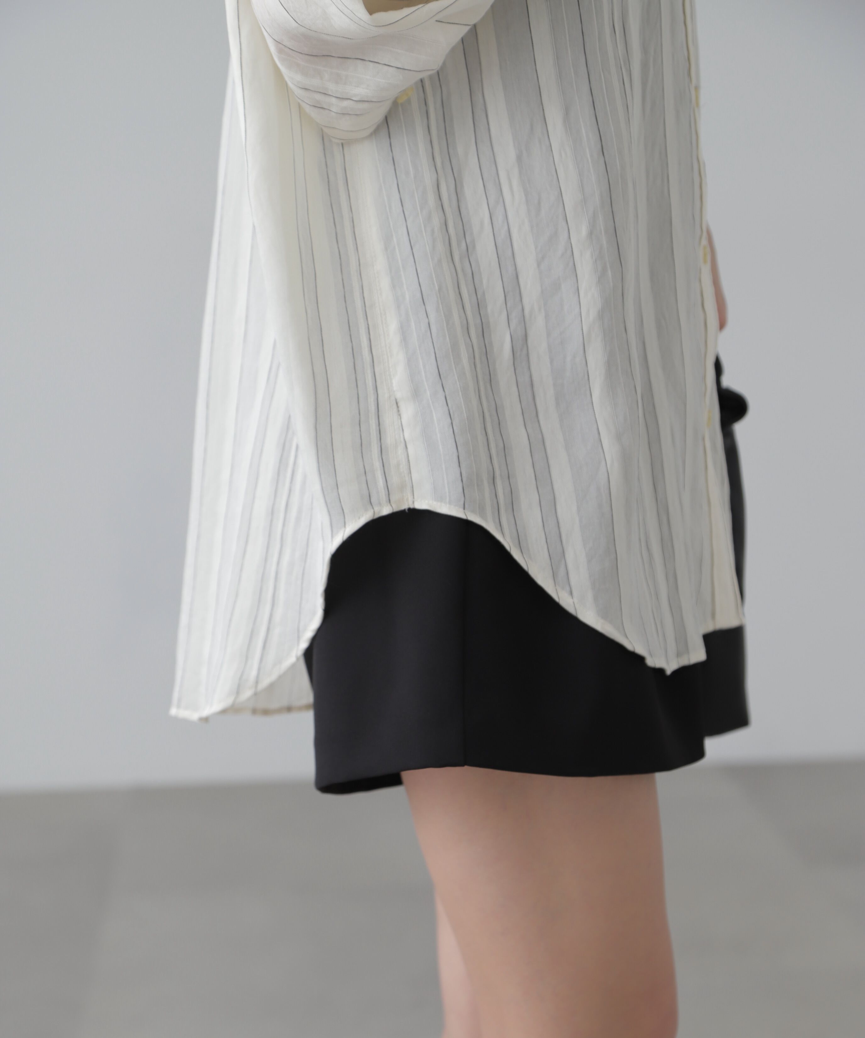  「袖スリットルーズシャツ」|シャツ・ブラウス|