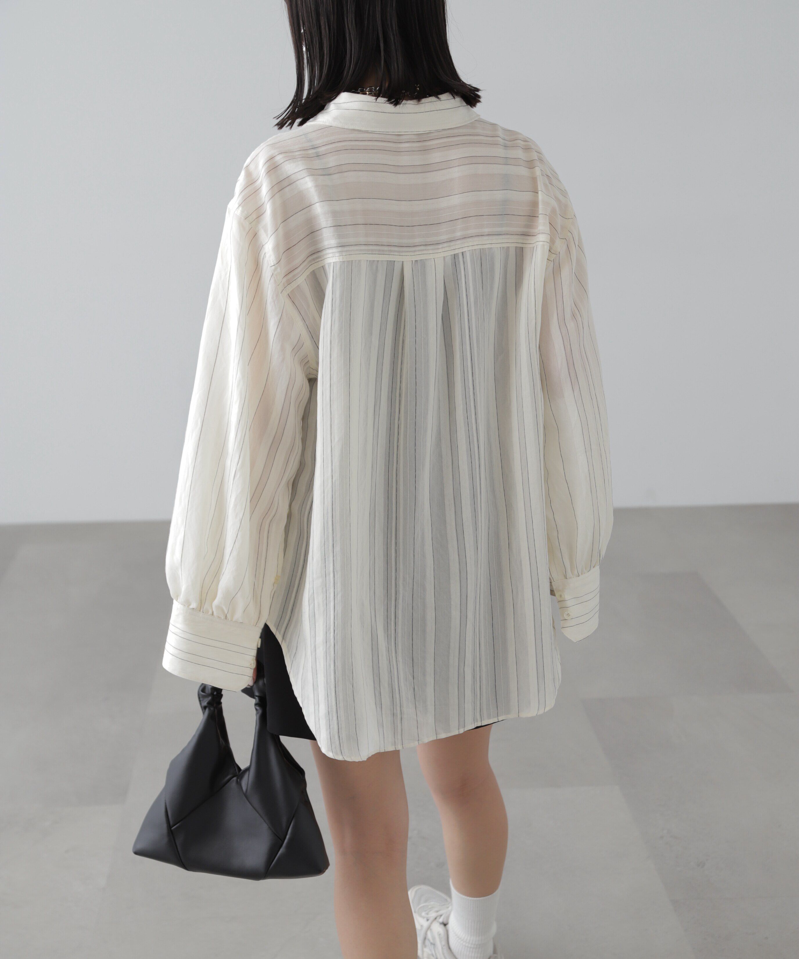  「袖スリットルーズシャツ」|シャツ・ブラウス|