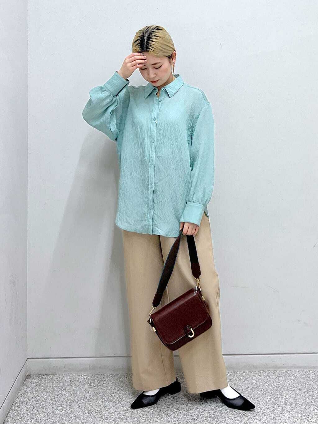  「袖スリットルーズシャツ」|シャツ・ブラウス|