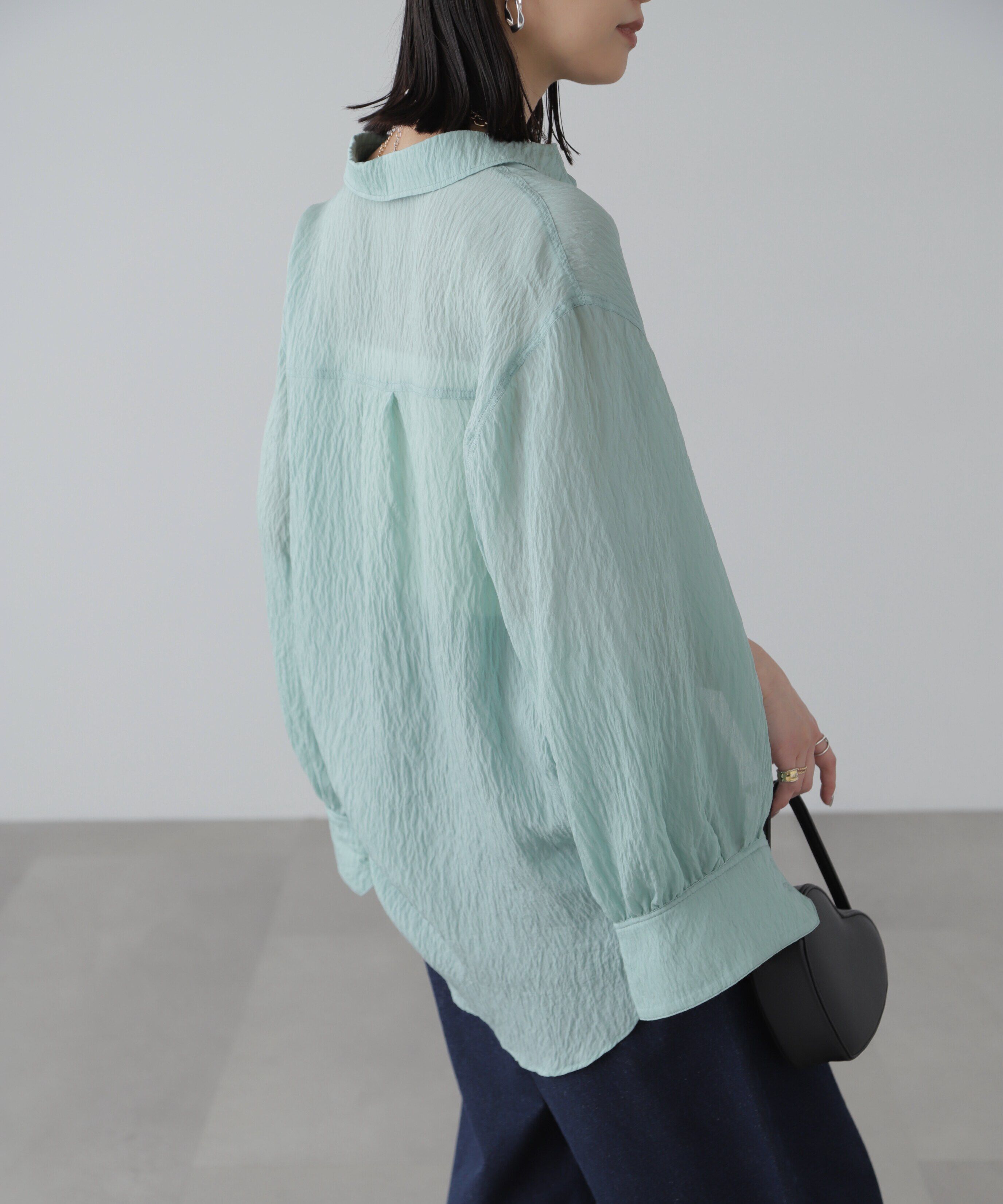  「袖スリットルーズシャツ」|シャツ・ブラウス|