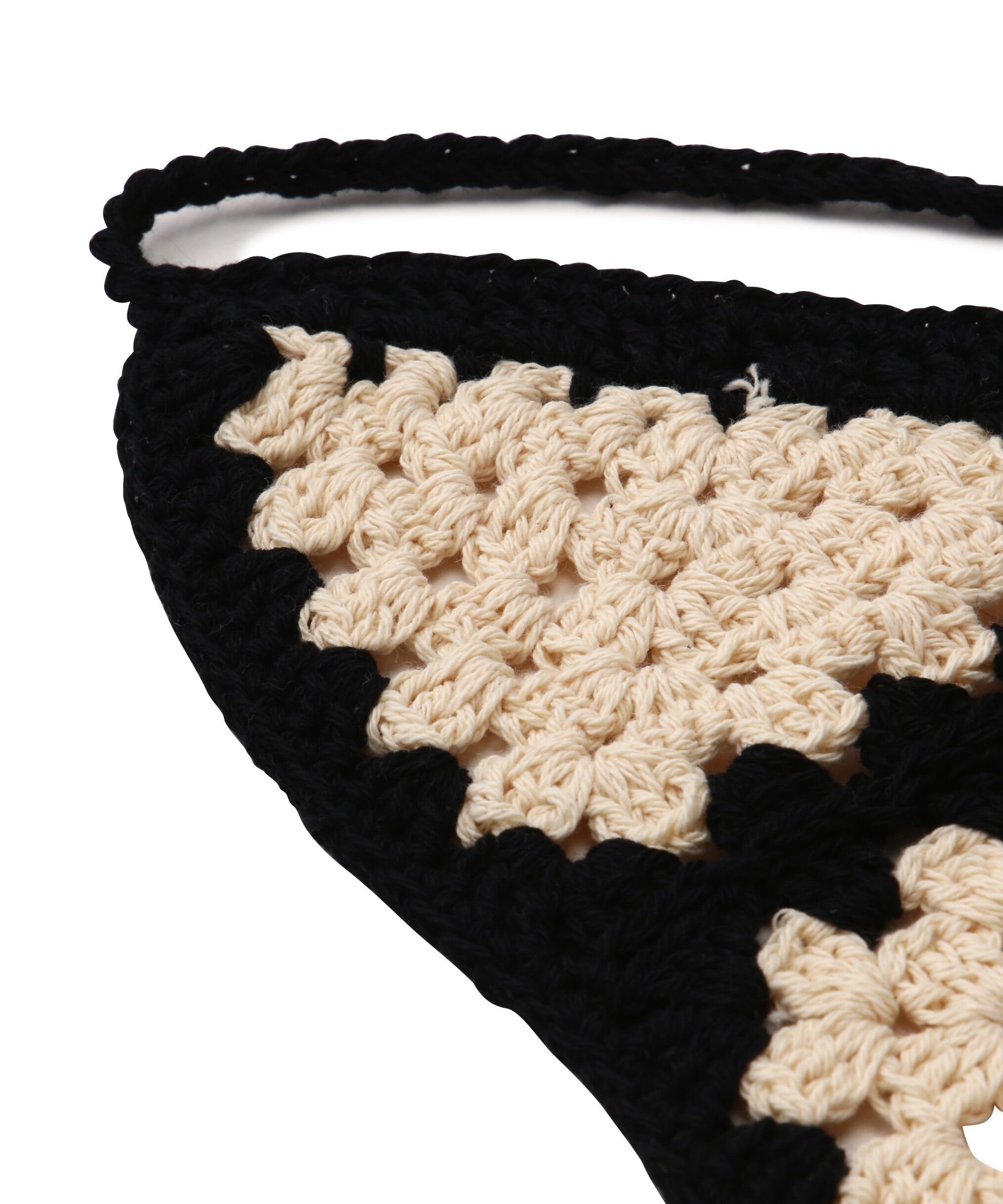  「スクエアパターンバブーシュカ」|ハンカチ|