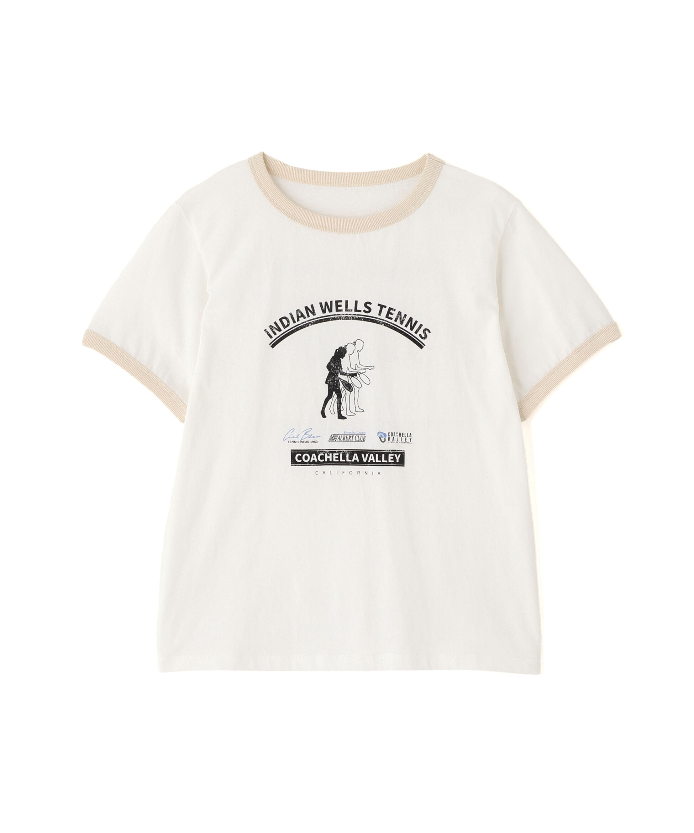  「レトロスポーツプリントTシャツ」|Tシャツ・カットソー|