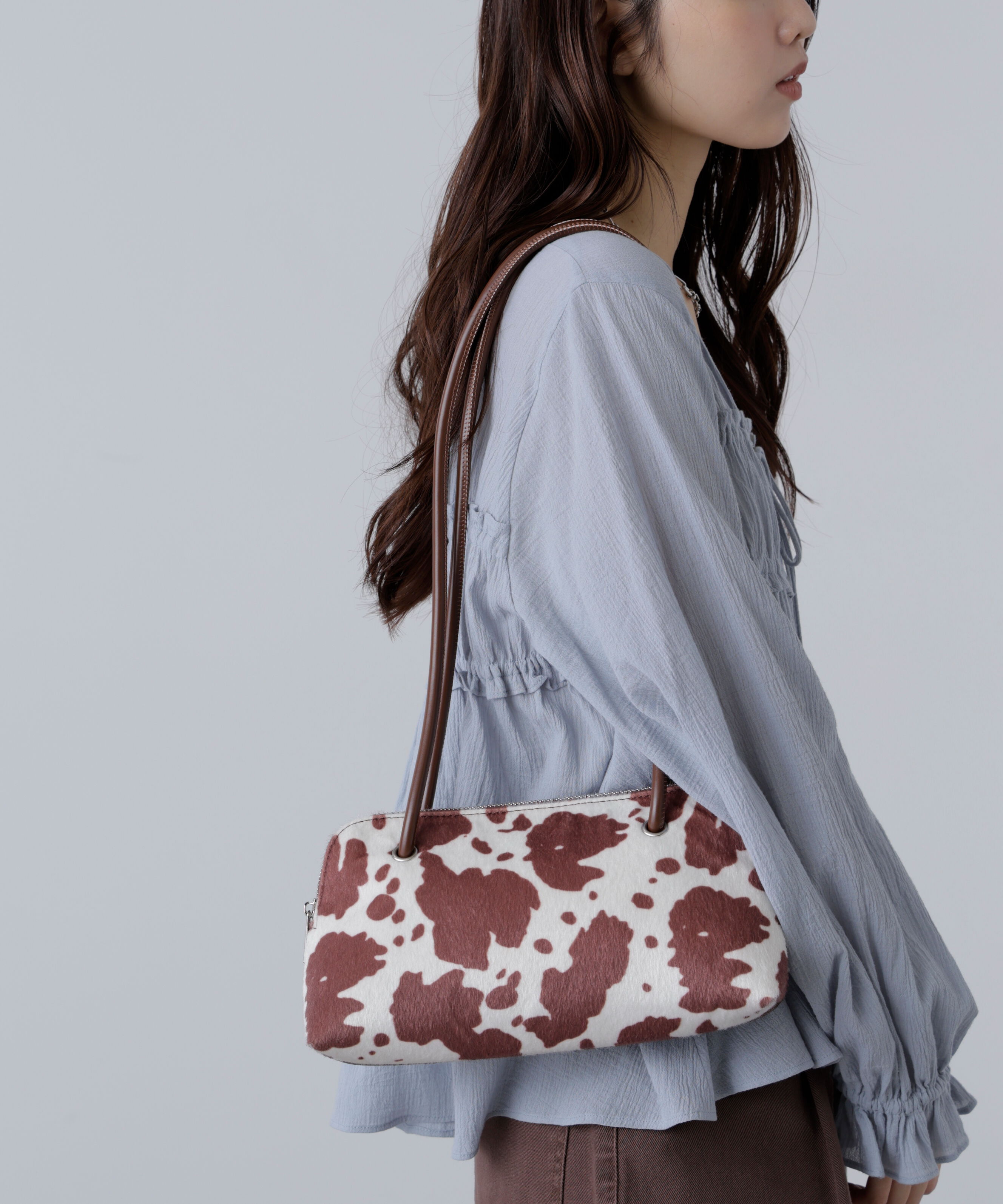  「ロングショルダー横長バッグ」|その他|