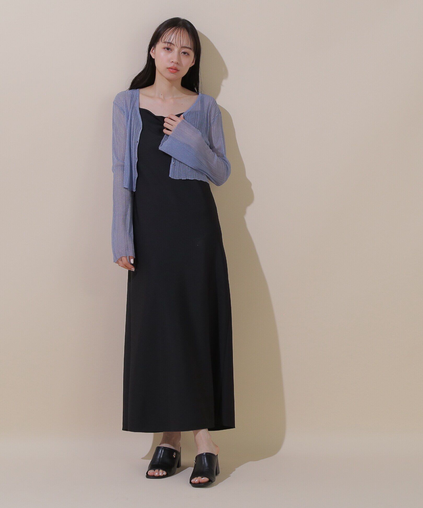  「ドレープキャミワンピース」|ワンピース|