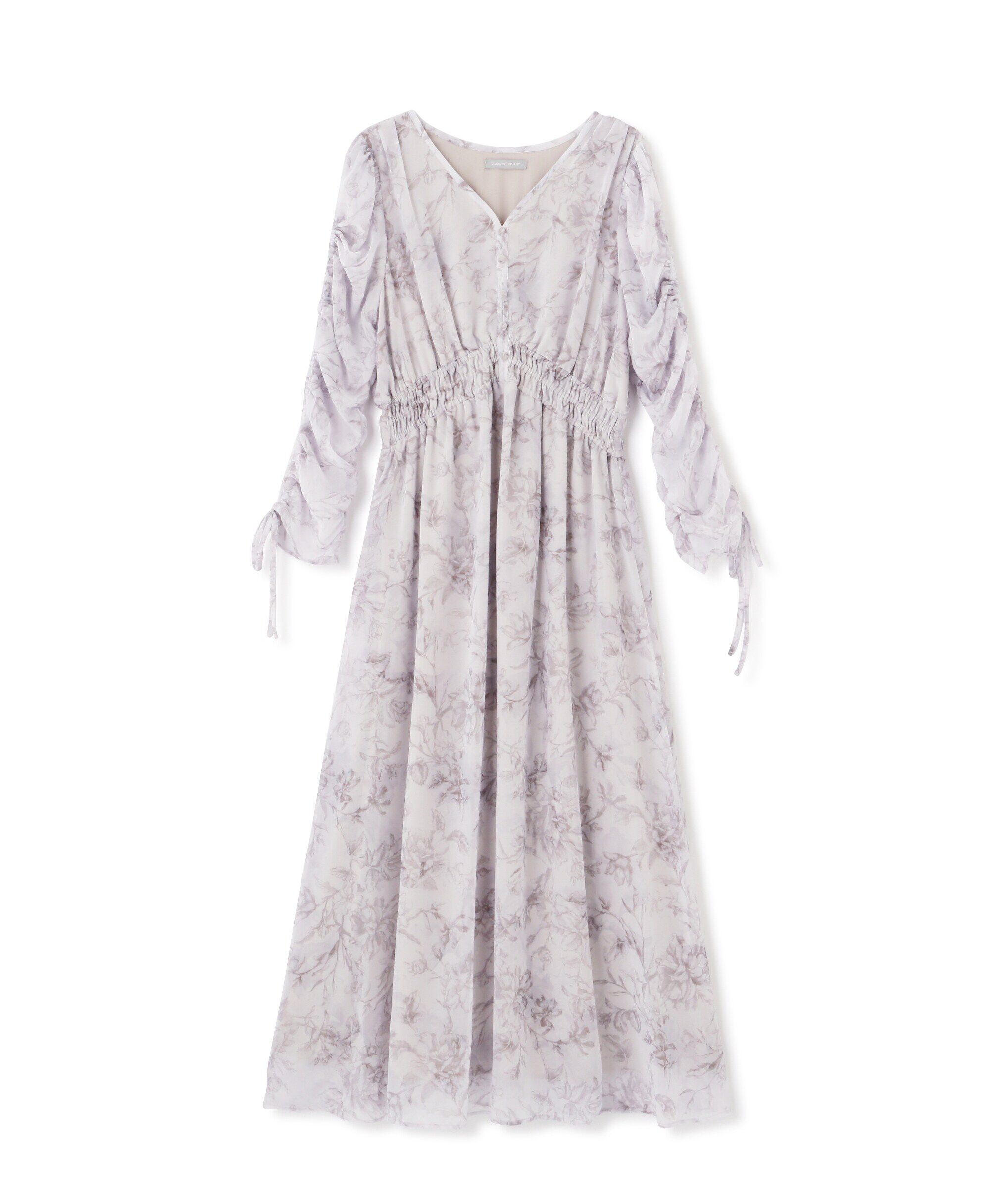  「◇ビッグフラワーシャーリングワンピース　WEB限定カラー：レッド」|ワンピース|