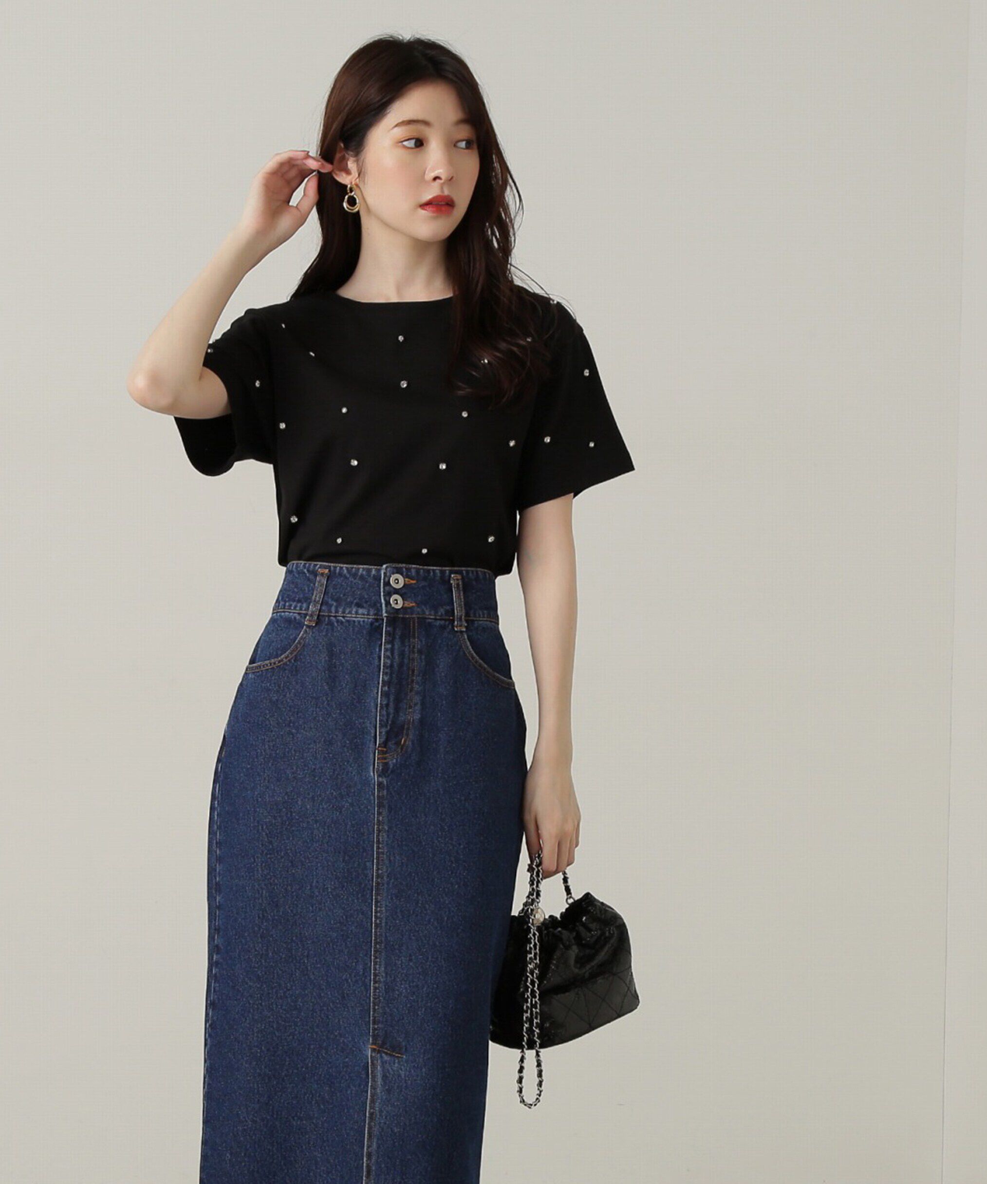 PROPORTION BODY DRESSING「ストーンTシャツ」|Tシャツ・カットソー|