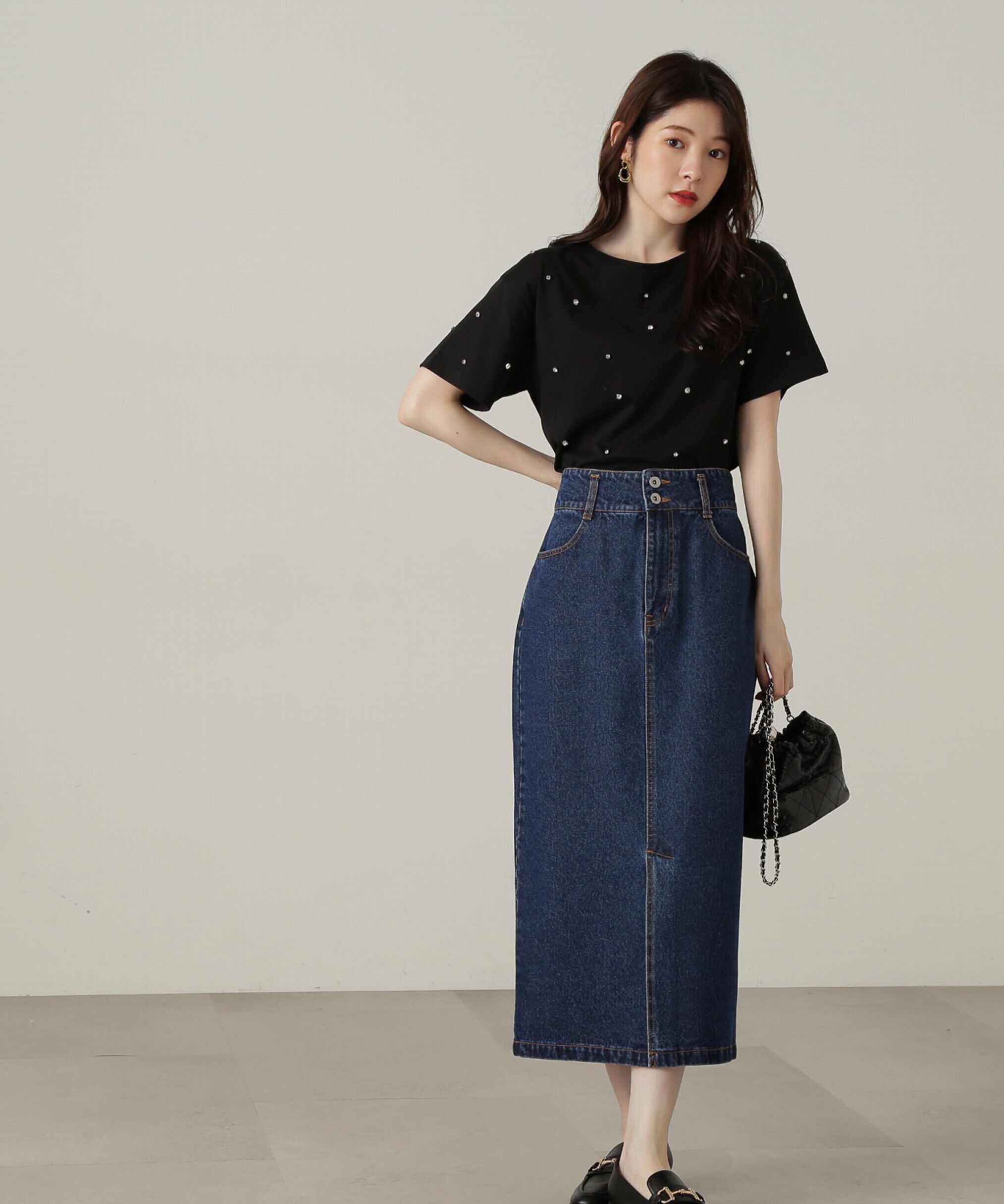 PROPORTION BODY DRESSING「ストーンTシャツ」|Tシャツ・カットソー|