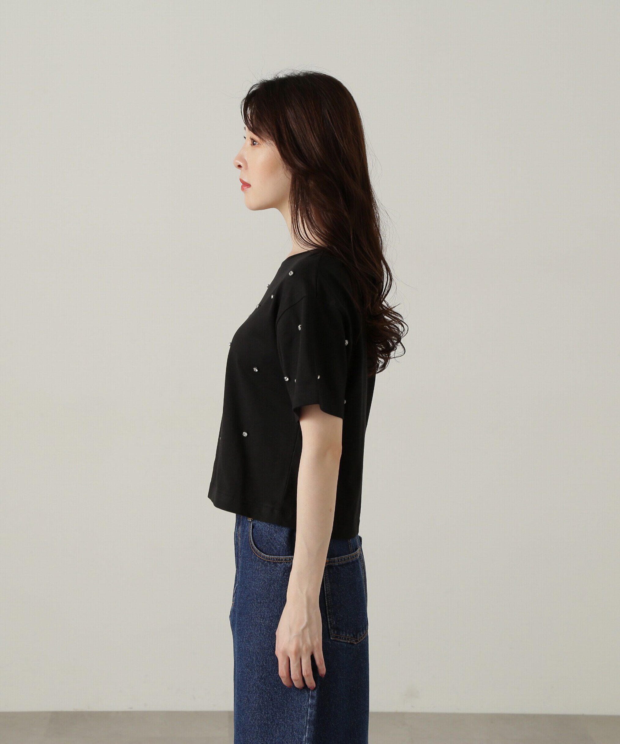 PROPORTION BODY DRESSING「ストーンTシャツ」|Tシャツ・カットソー|
