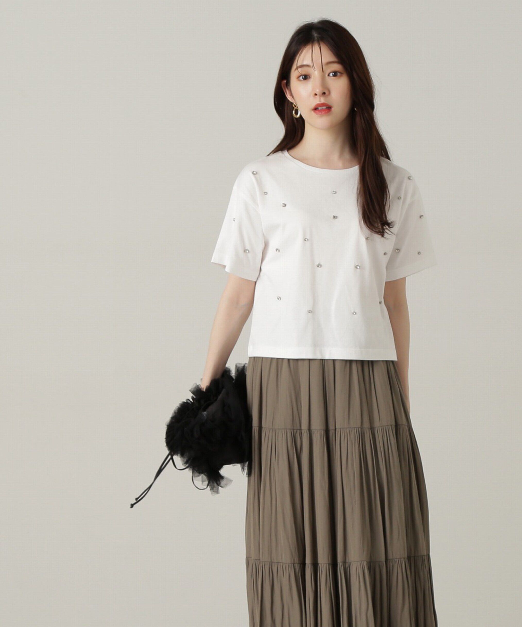 PROPORTION BODY DRESSING「ストーンTシャツ」|Tシャツ・カットソー|