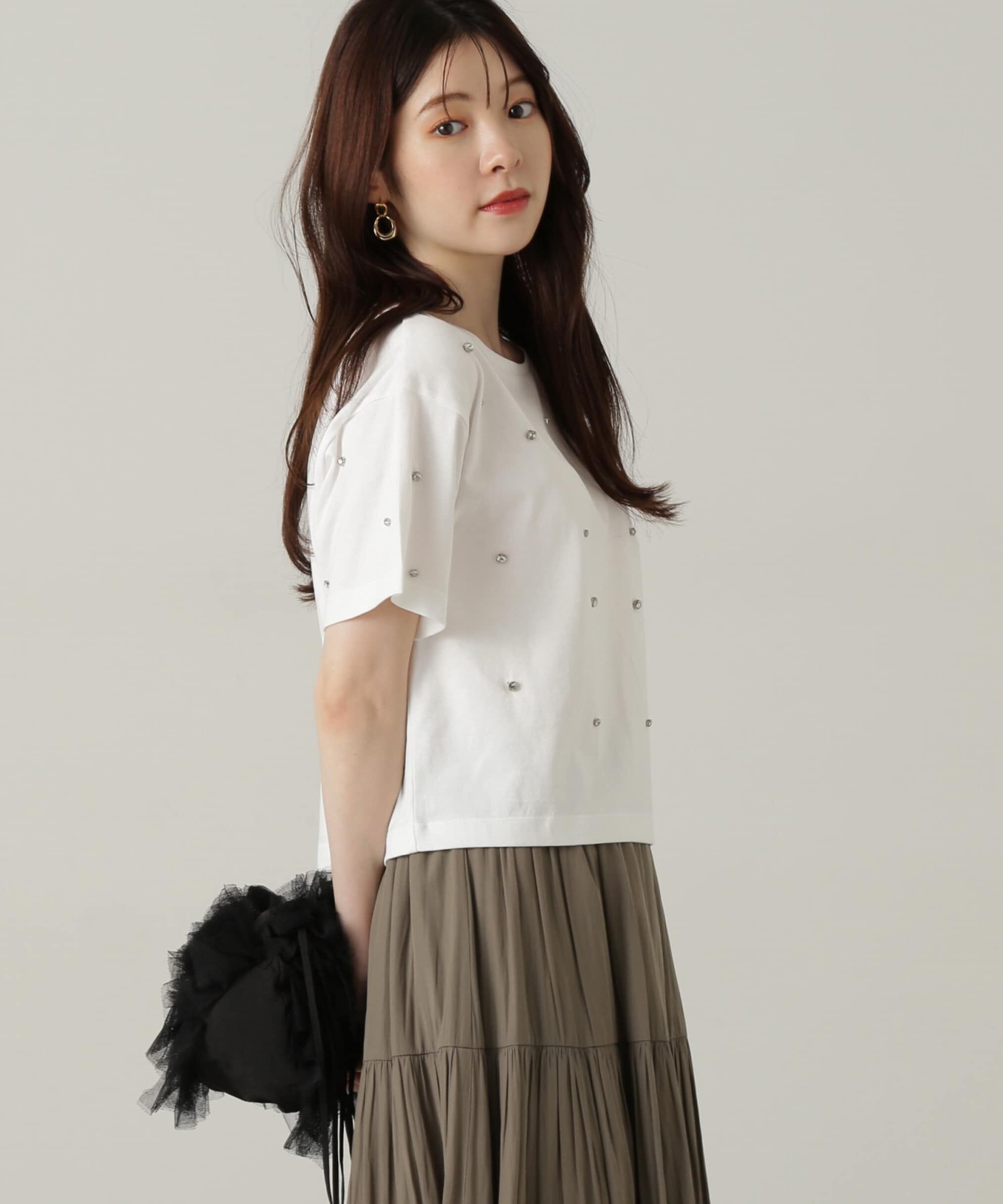 PROPORTION BODY DRESSING「ストーンTシャツ」|Tシャツ・カットソー|