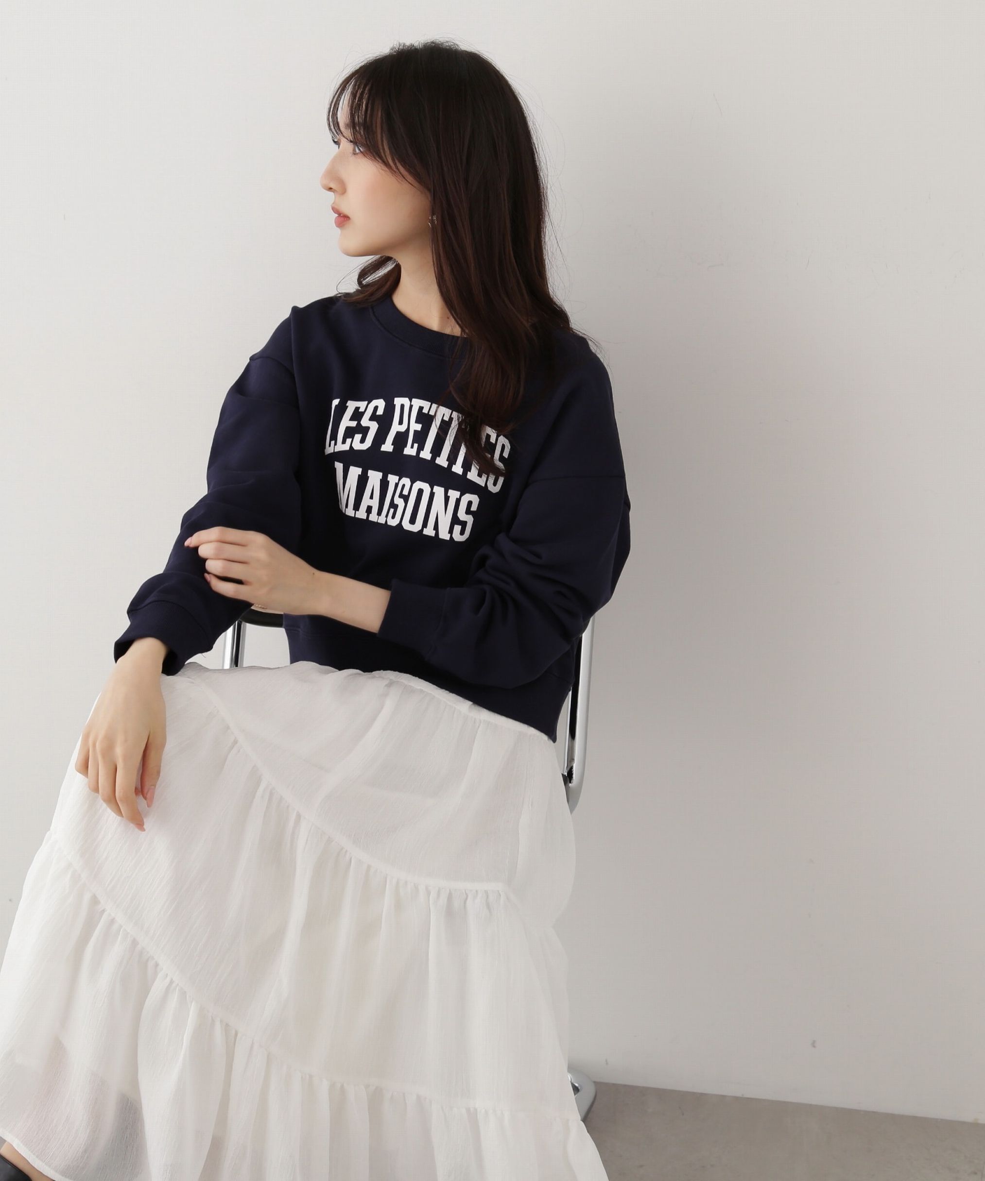 PROPORTION BODY DRESSING「シアー楊柳ティアードスカート」|スカート|