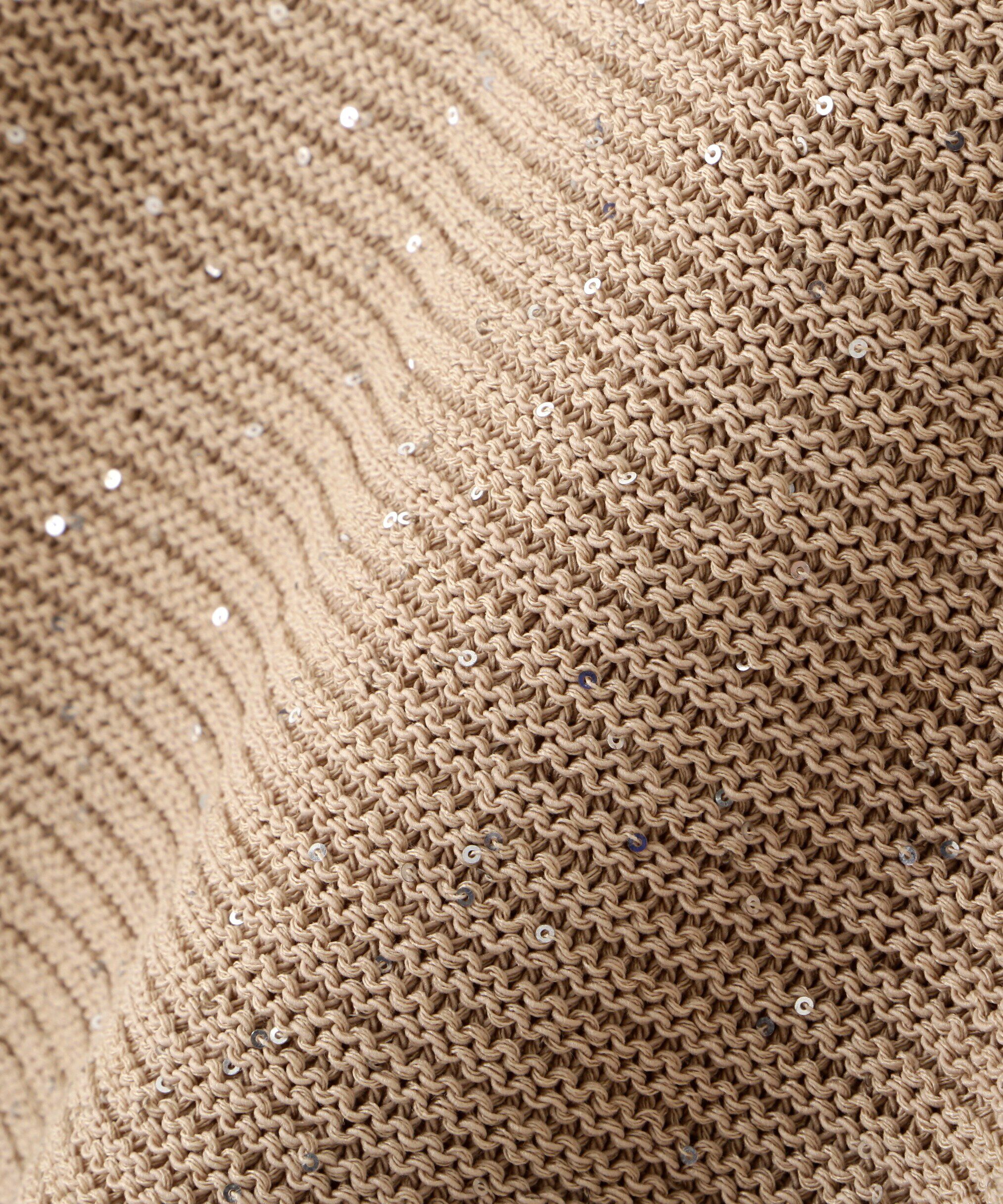 PROPORTION BODY DRESSING「スパンコールノースリニット」|ニット・セーター|