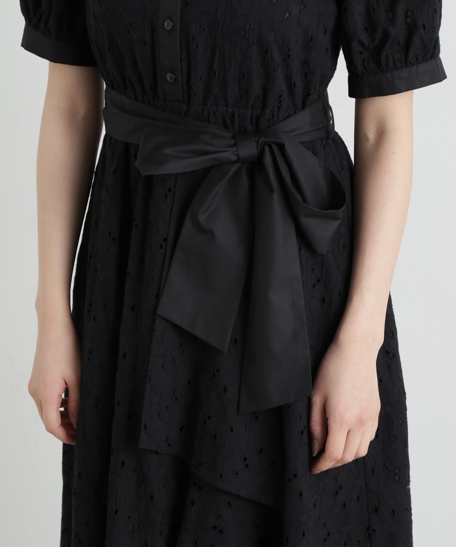 PROPORTION BODY DRESSING「カットワーク刺繍シャツワンピース」|ワンピース|