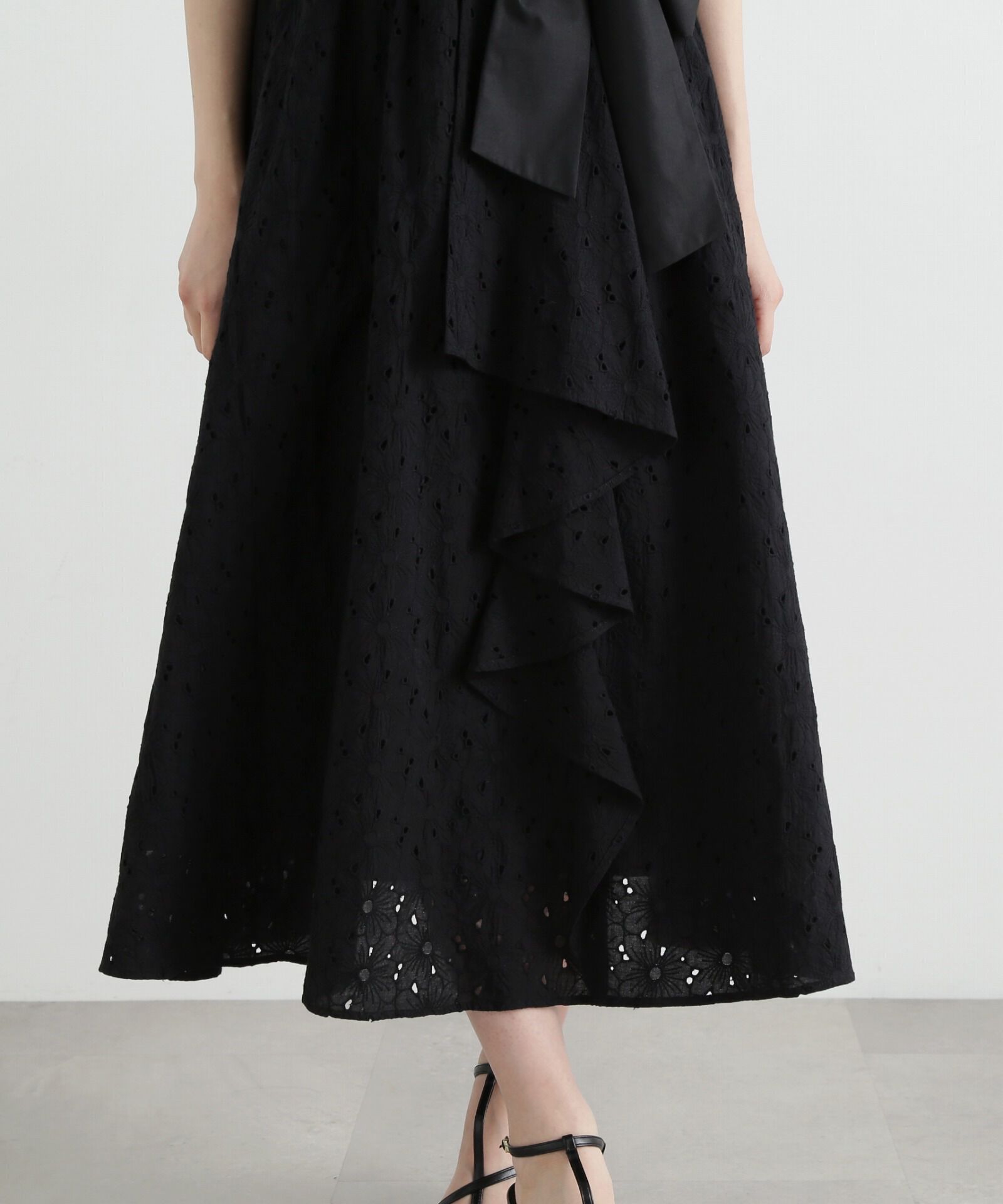 PROPORTION BODY DRESSING「カットワーク刺繍シャツワンピース」|ワンピース|