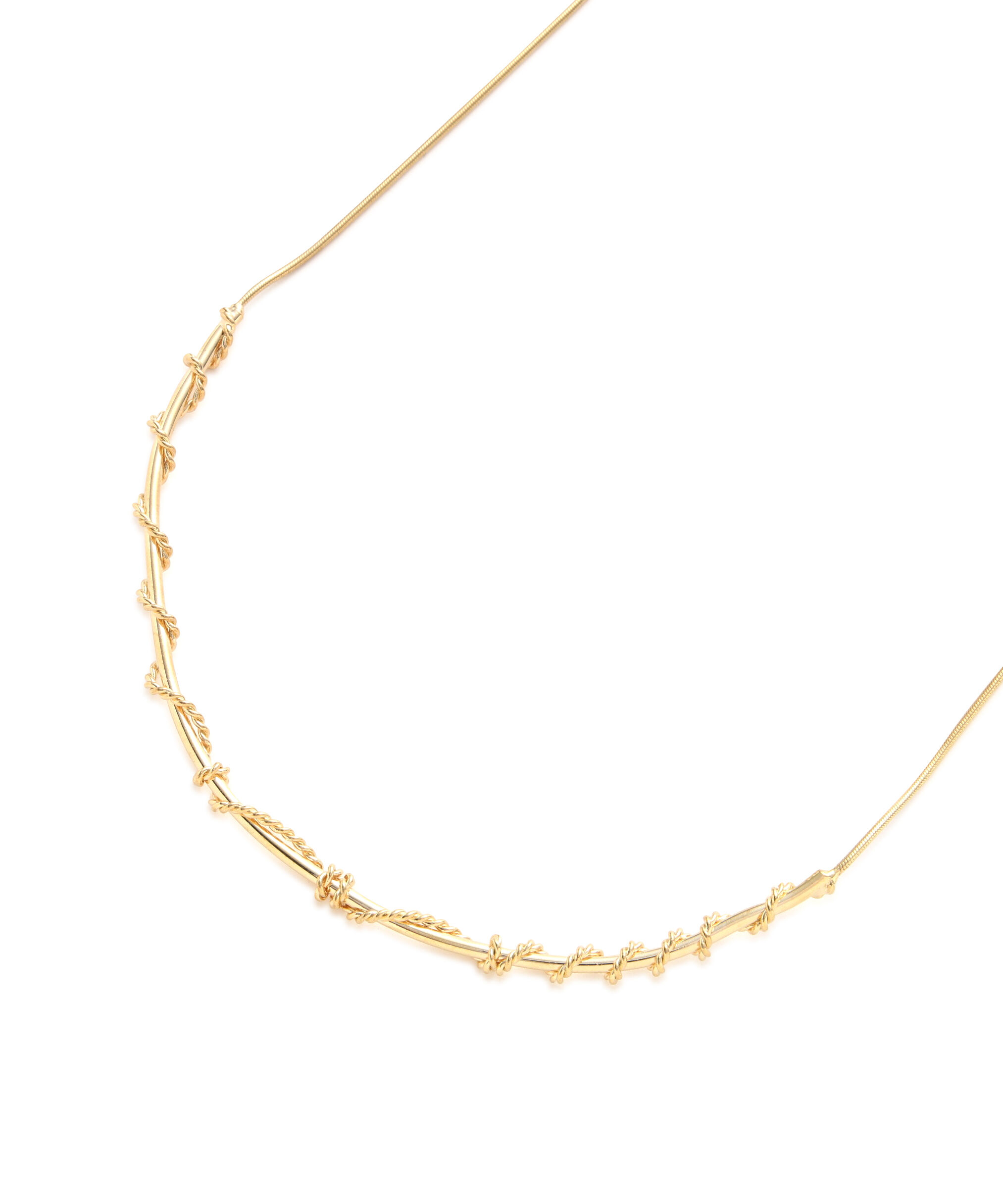 PROPORTION BODY DRESSING「ツイストボールチョーカーネックレス」|その他|