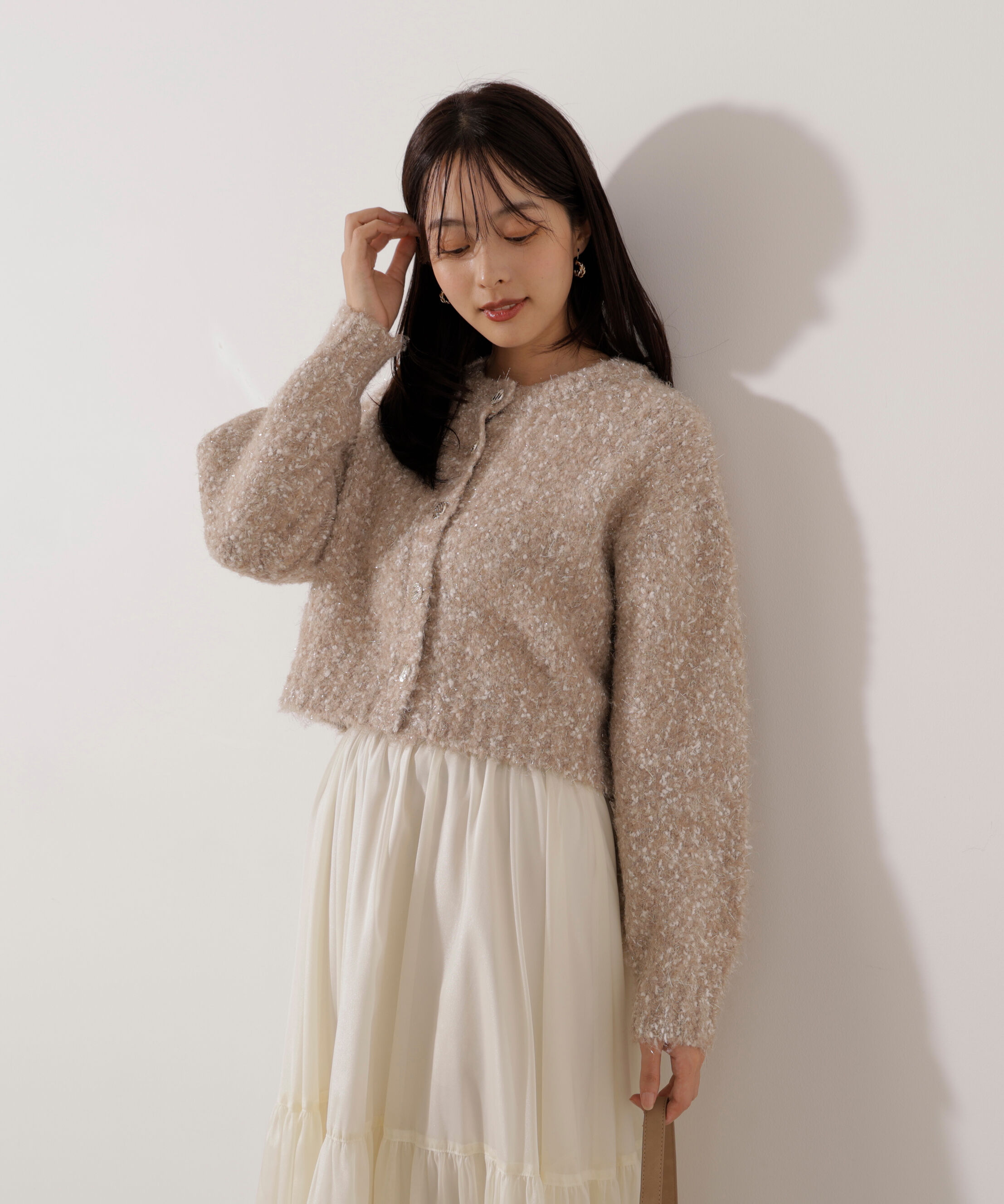 PROPORTION BODY DRESSING「《EDIT COLOGNE》サイドリボンニットSETUP」|ワンピース|